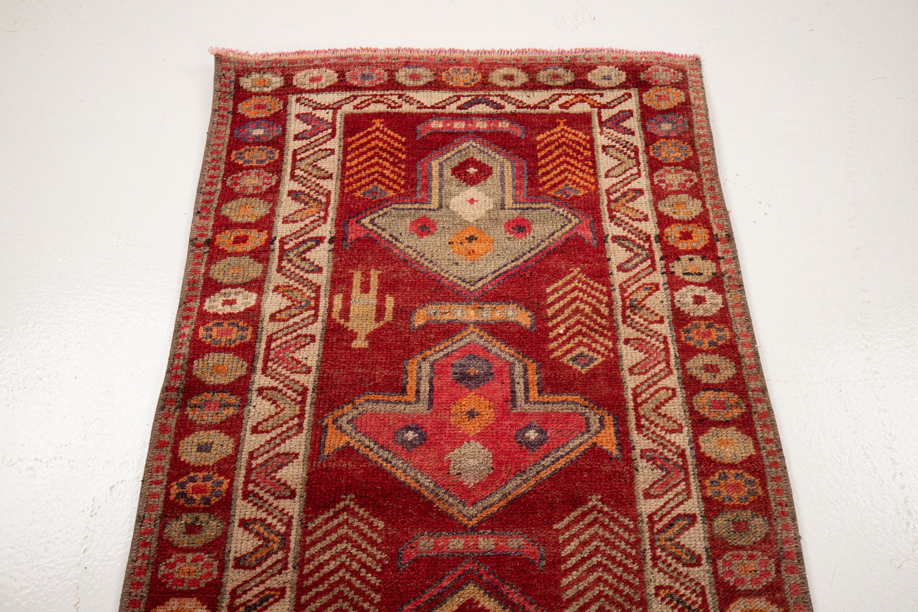 Turkish Vintage Carpet Runner