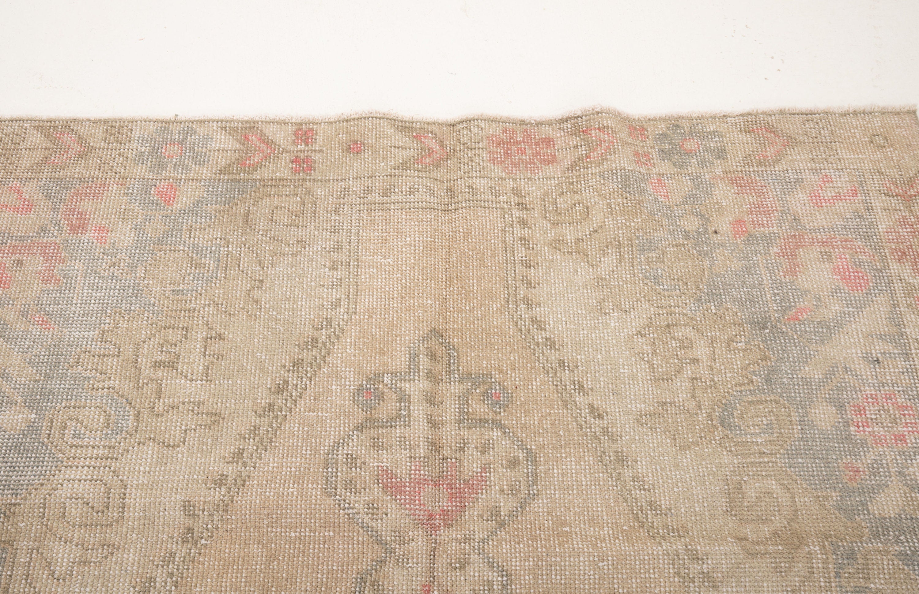 Vintage Turkish Village Rug