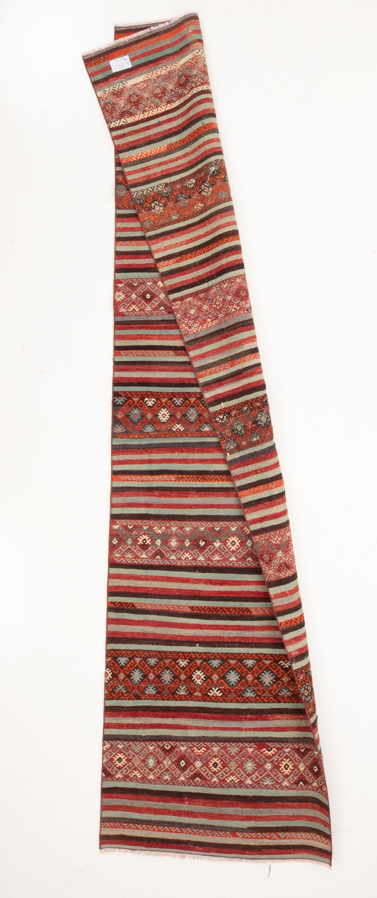 Vintage Turkish Kilim Runner