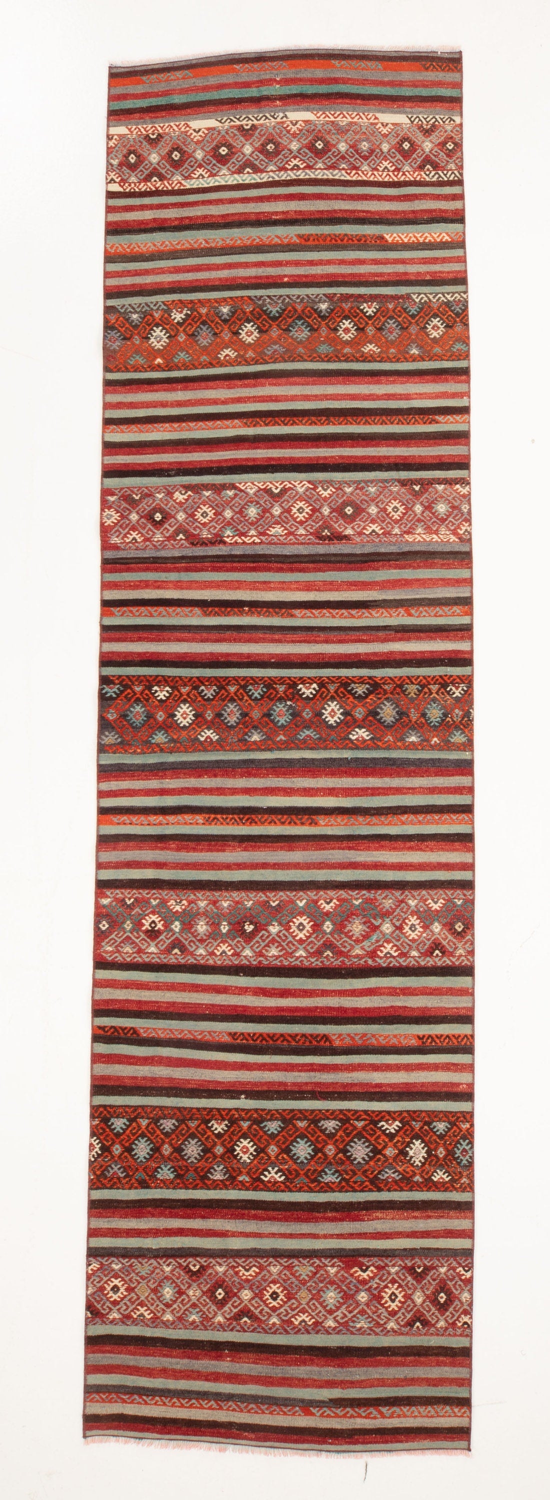 Vintage Turkish Kilim Runner