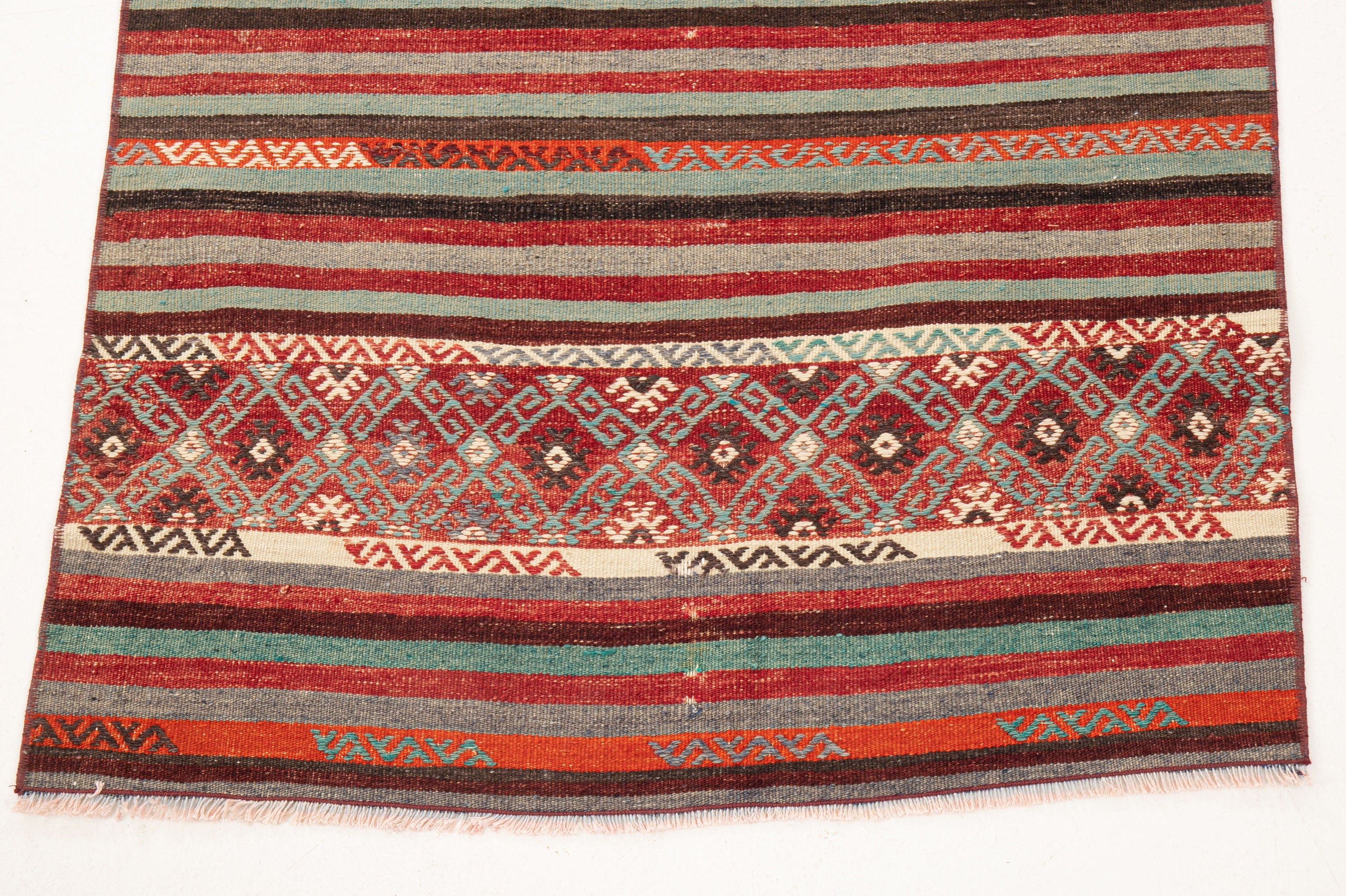 Vintage Turkish Kilim Runner