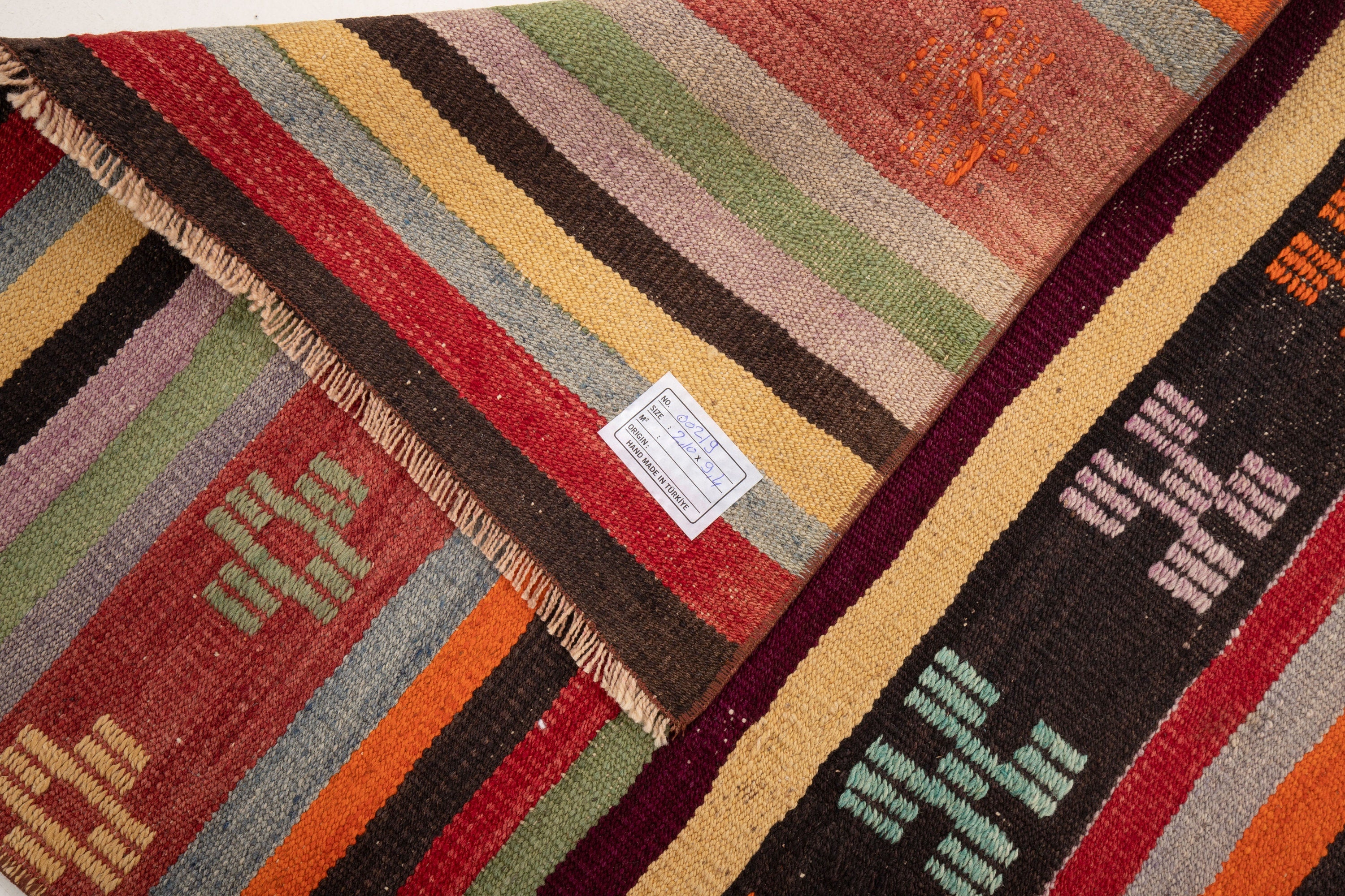 Vintage Turkish Kilim Runner
