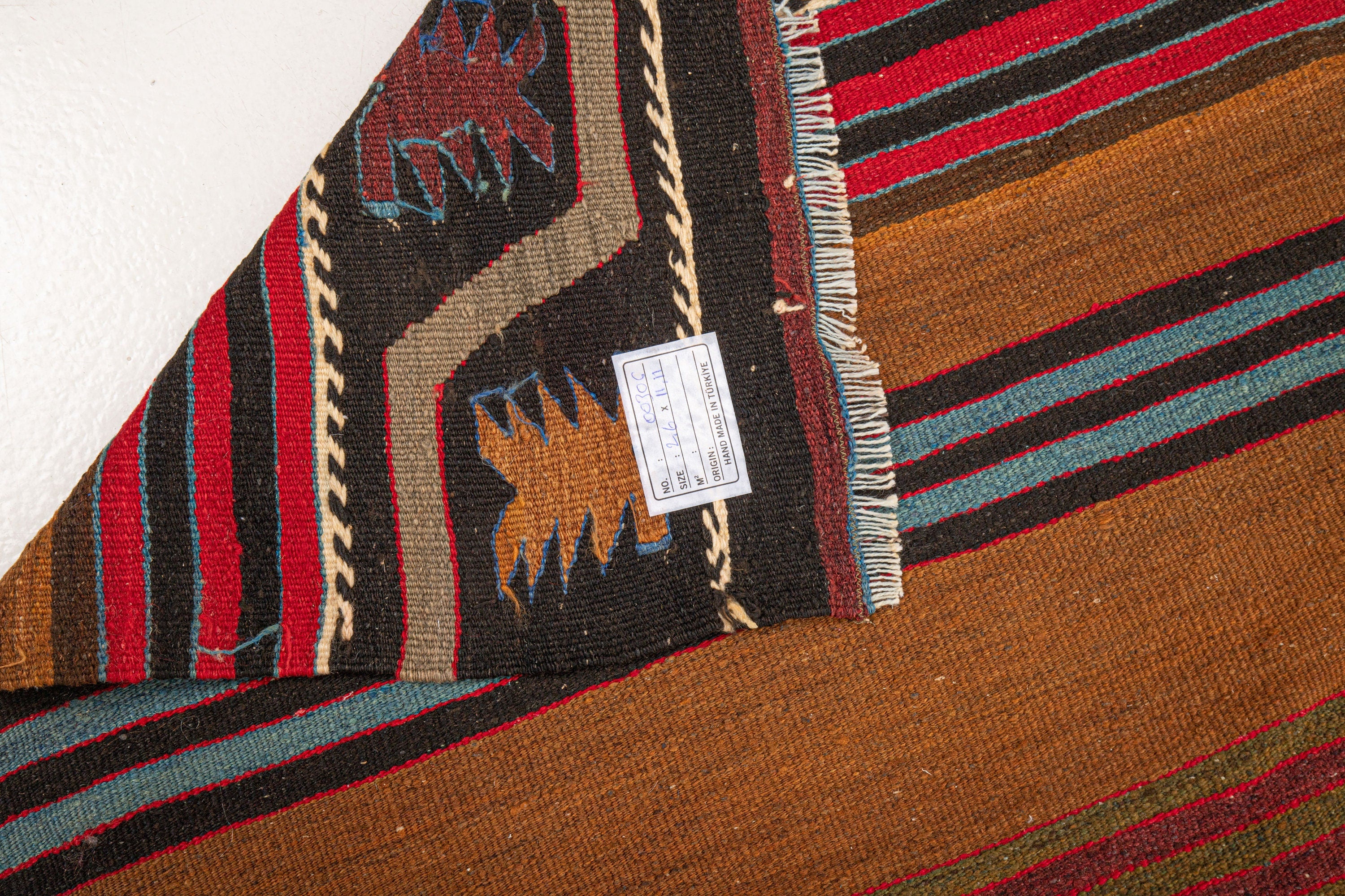 Vintage Turkish Kilim Runner