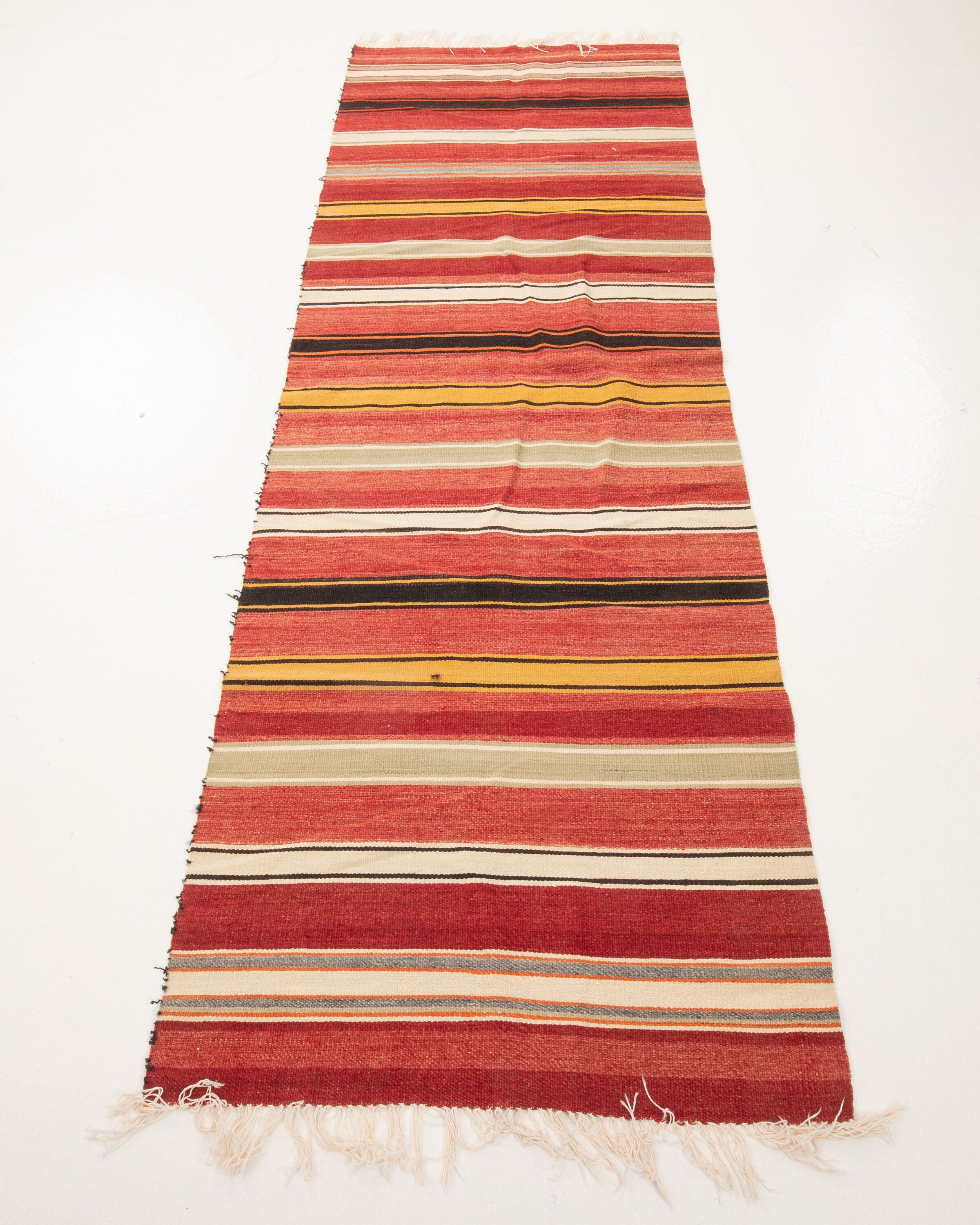 Vintage Turkish Kilim Runner