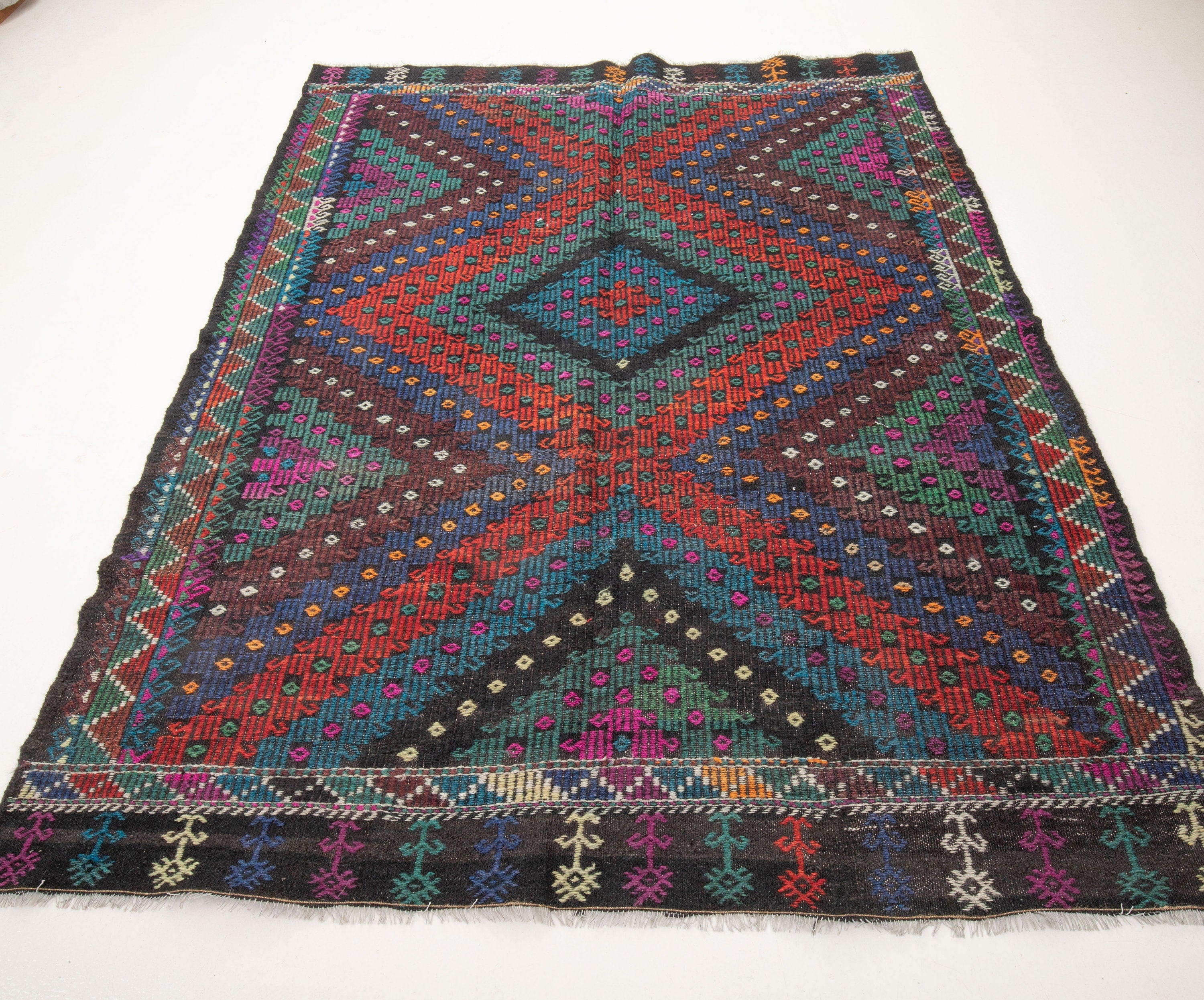 Vintage Turkish Kilim