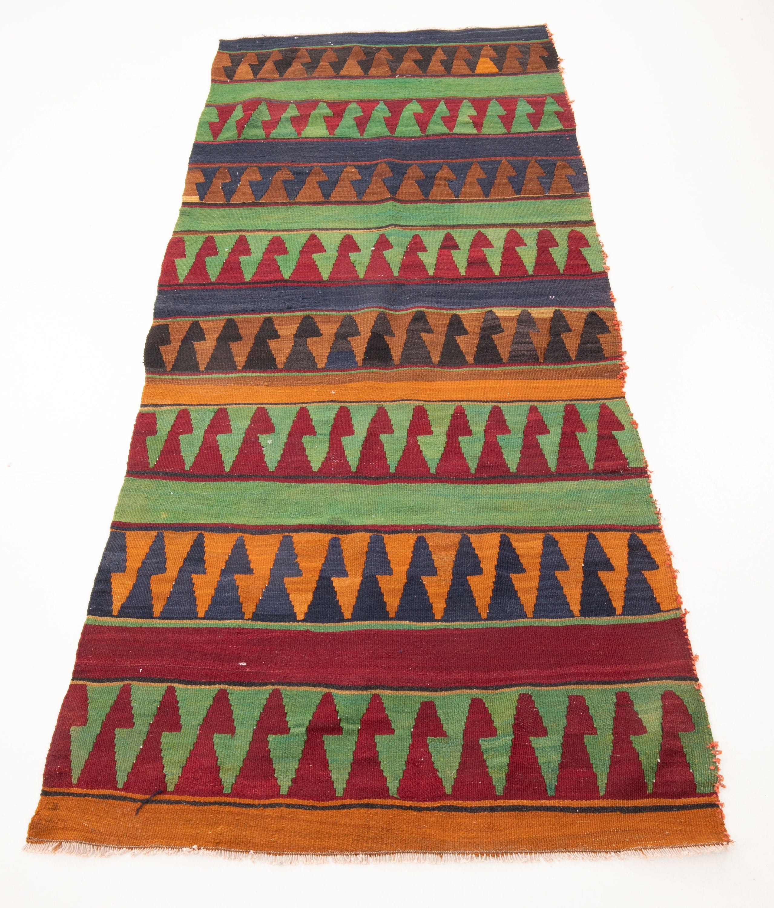 Vintage Turkish Kilim Runner