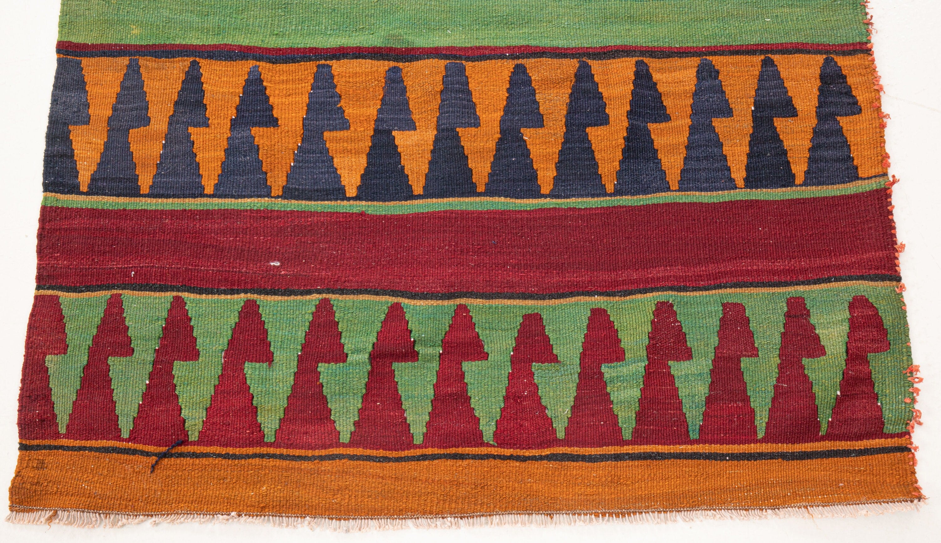 Vintage Turkish Kilim Runner