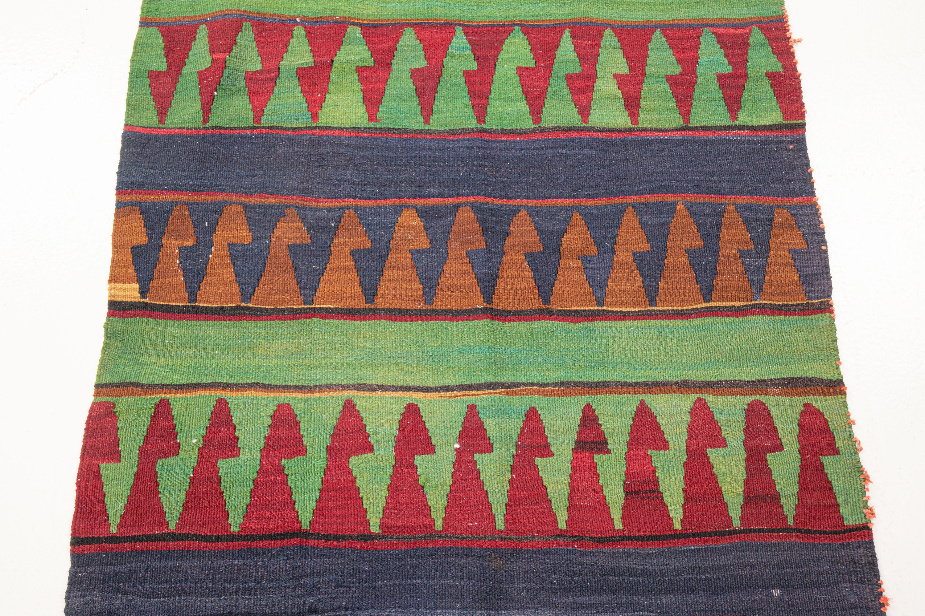 Vintage Turkish Kilim Runner