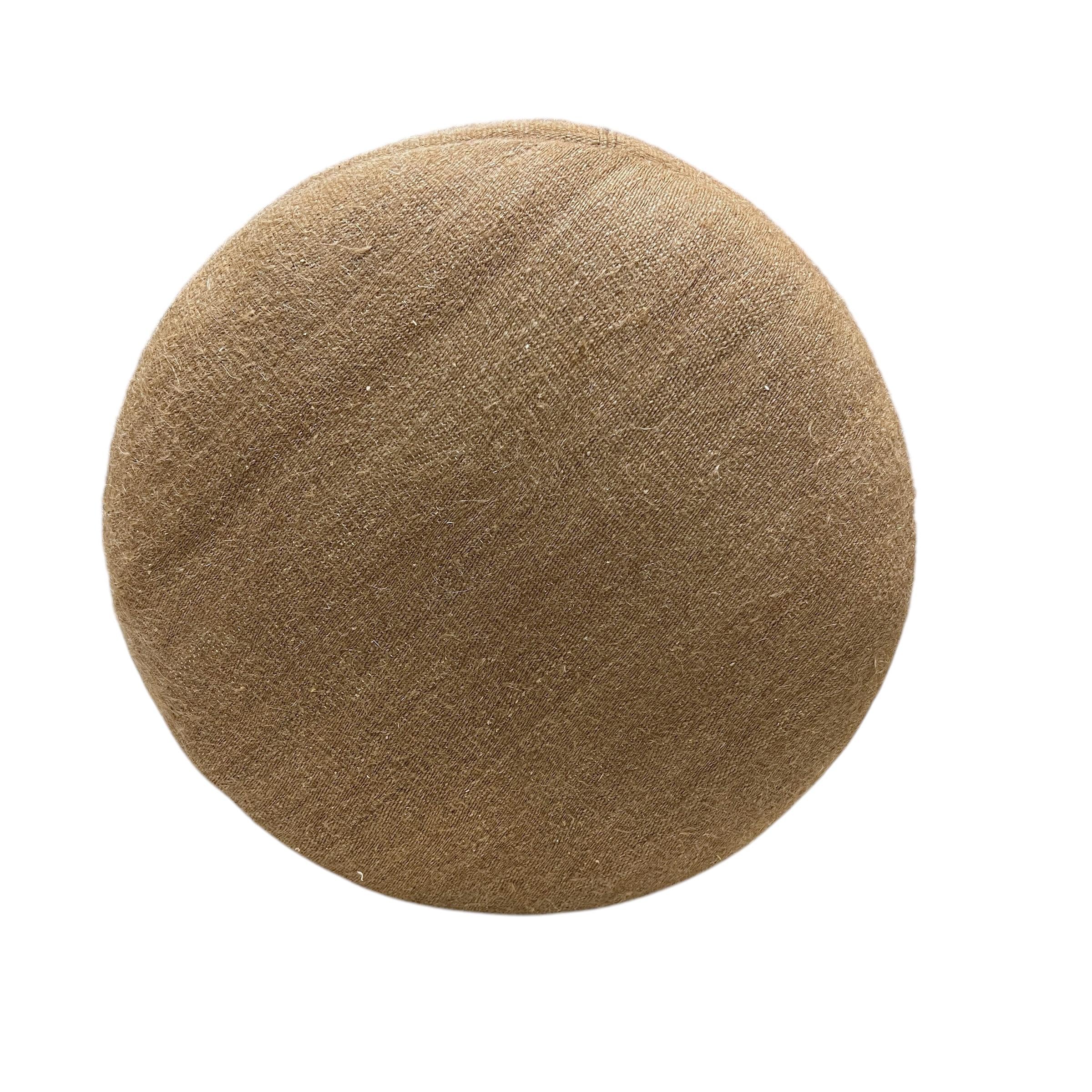 Angora Kilim Medium Round Ottoman