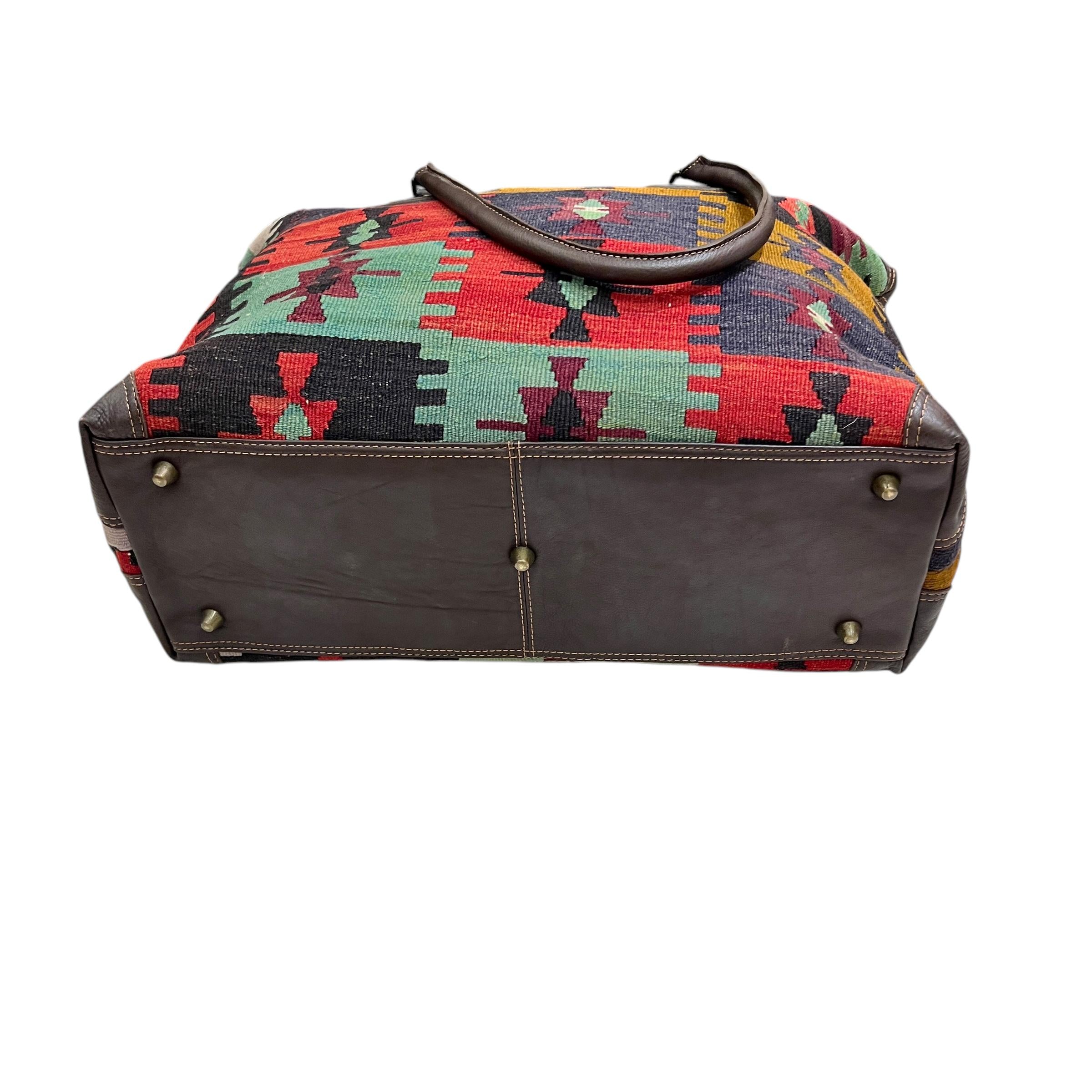 Large Kilim Travel Bag