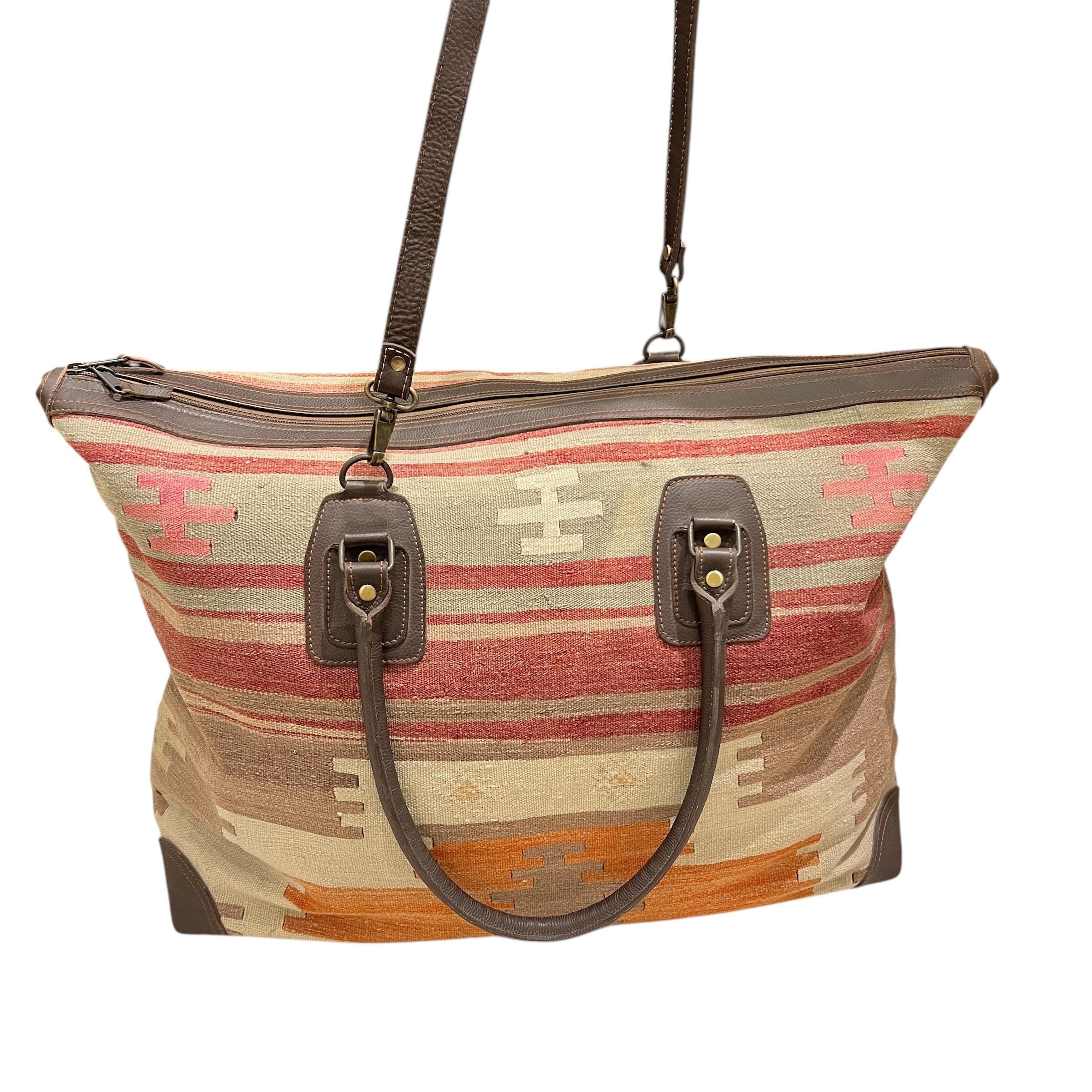 Large Kilim Travel Bag