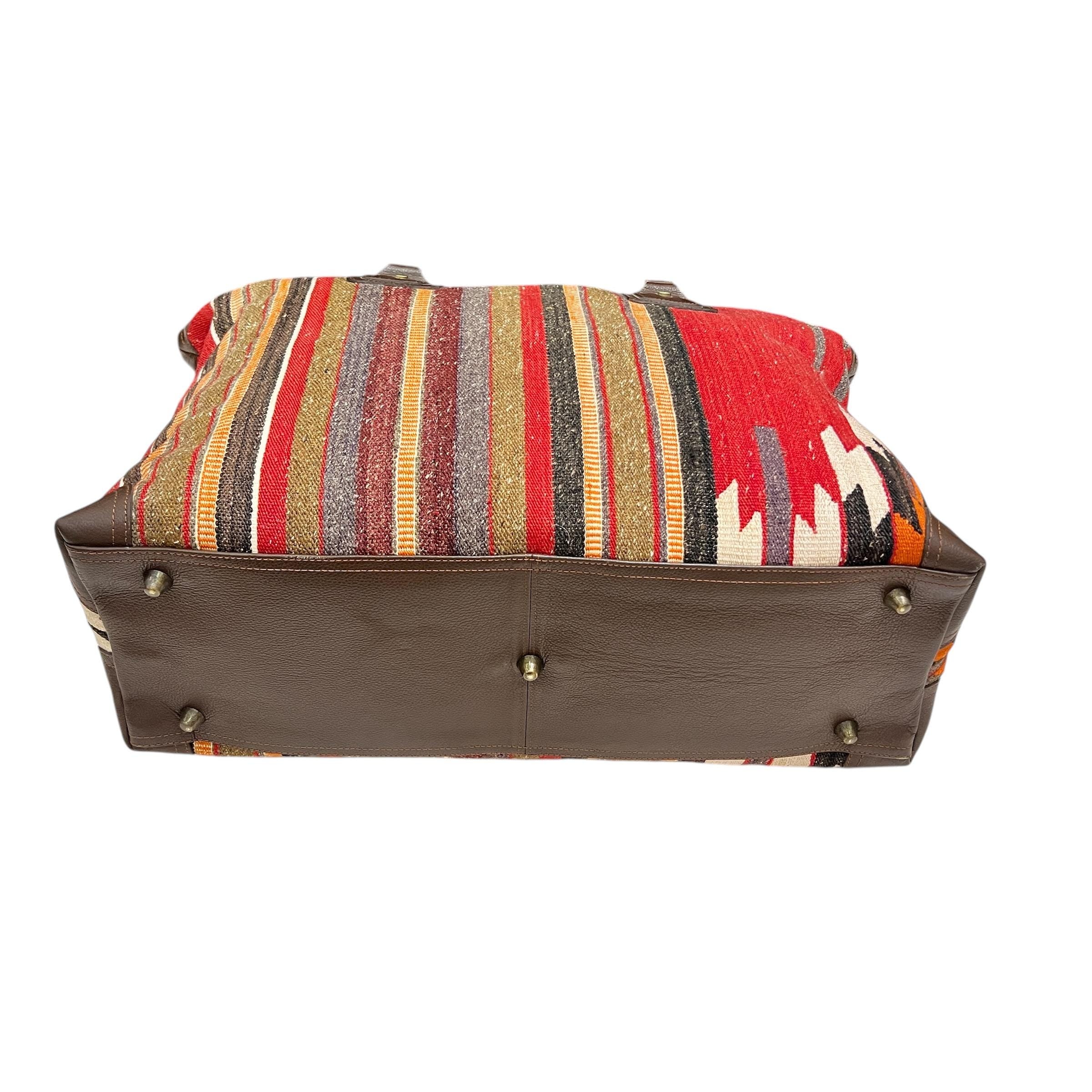 Large Kilim Travel Bag