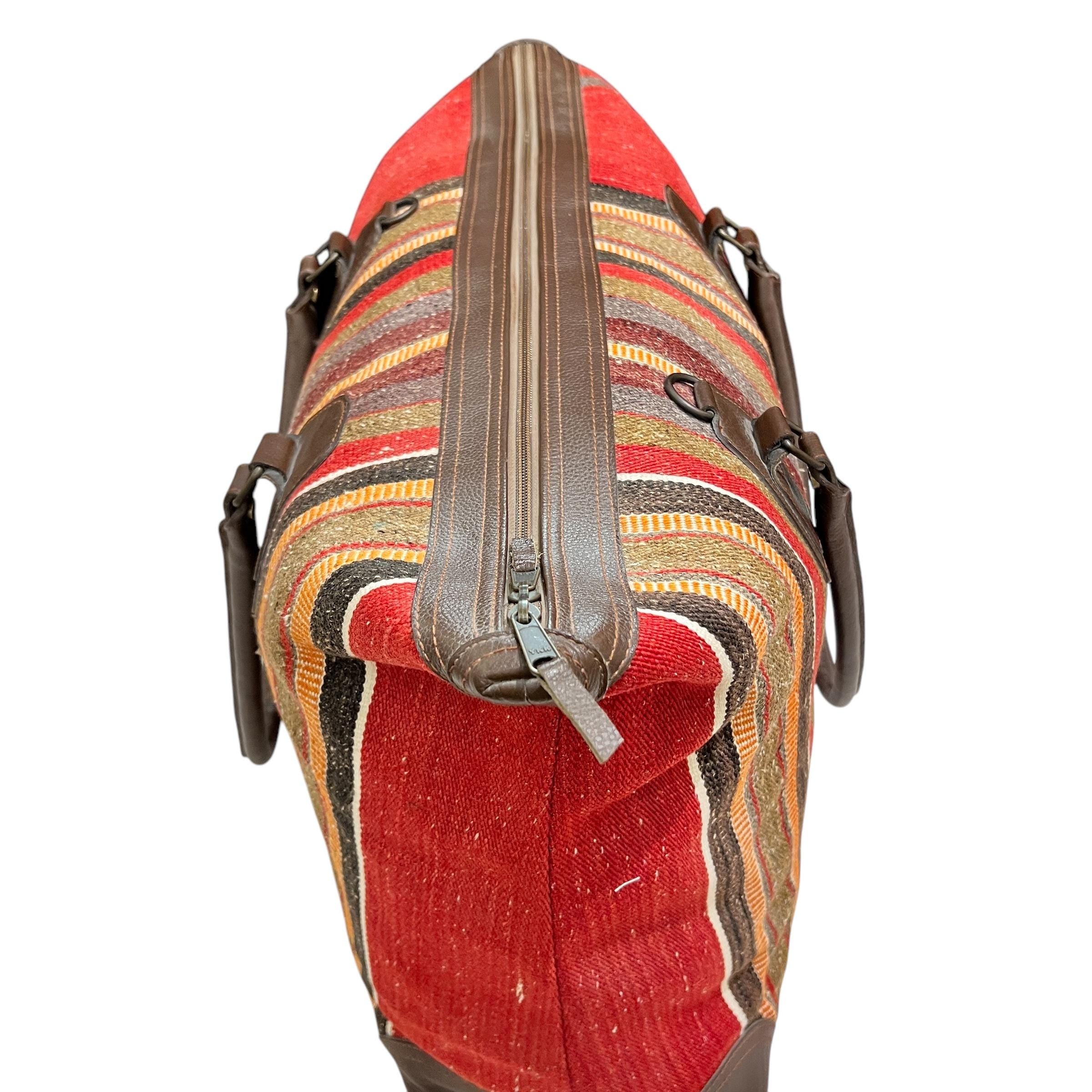 Large Kilim Travel Bag