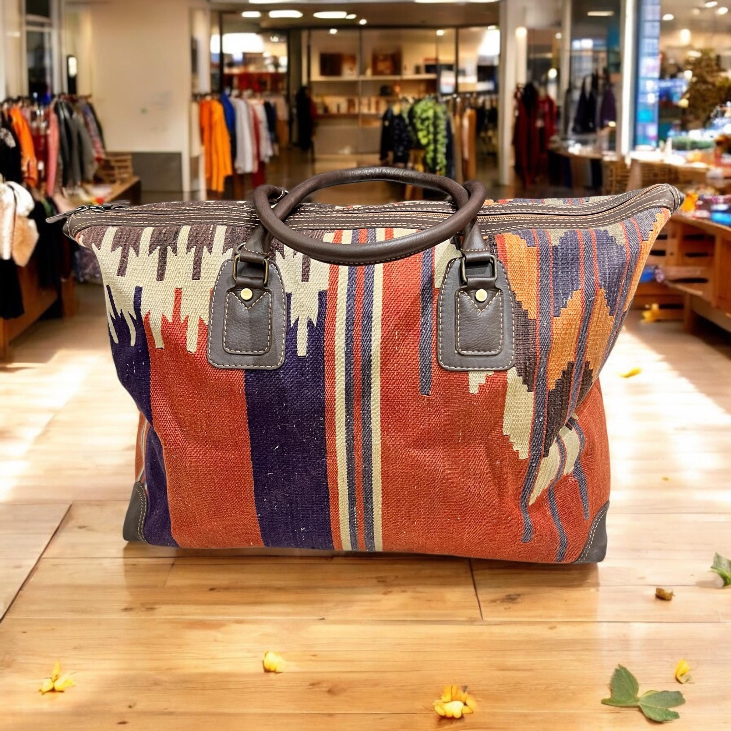 Large Kilim Travel Bag