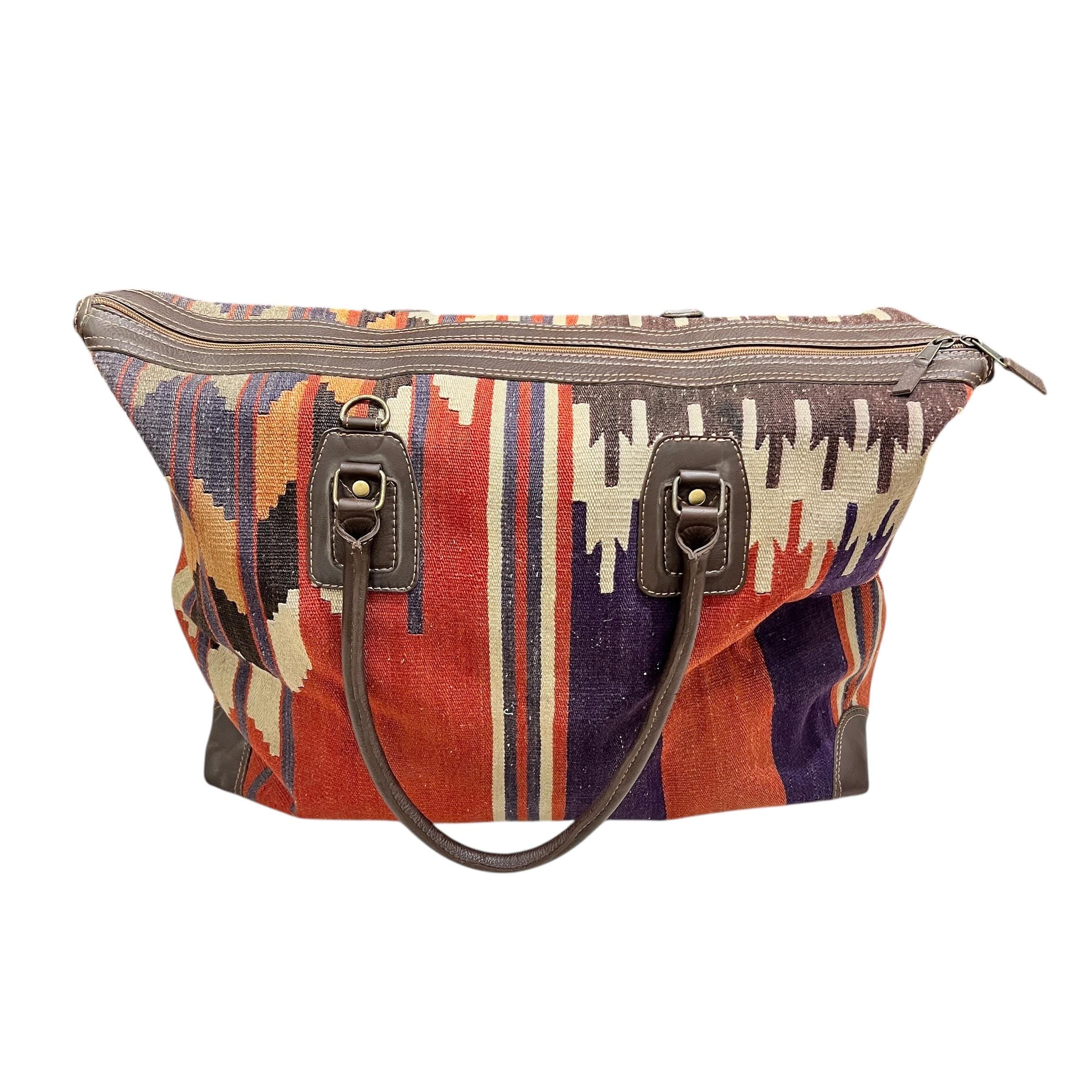 Large Kilim Travel Bag