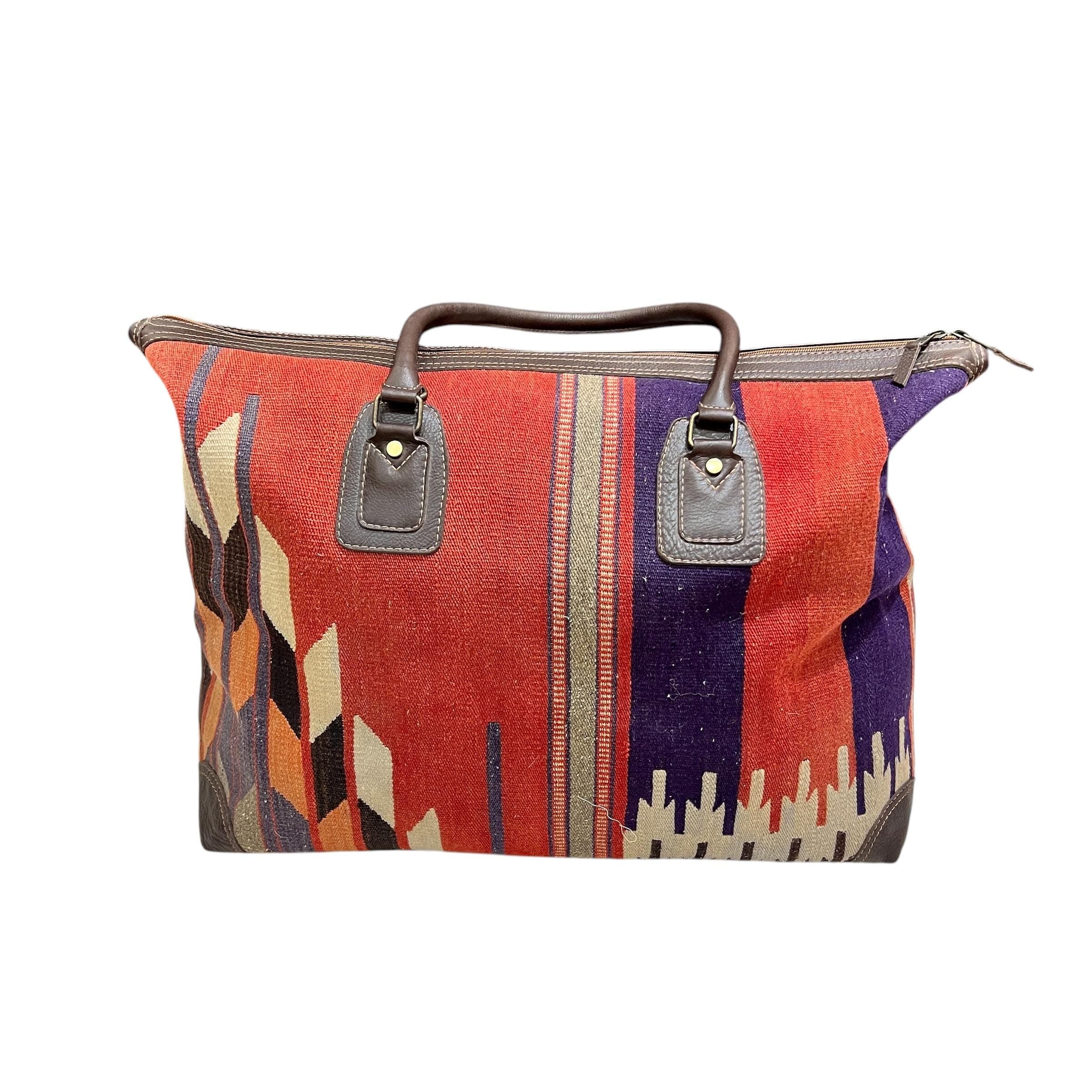 Large Kilim Travel Bag