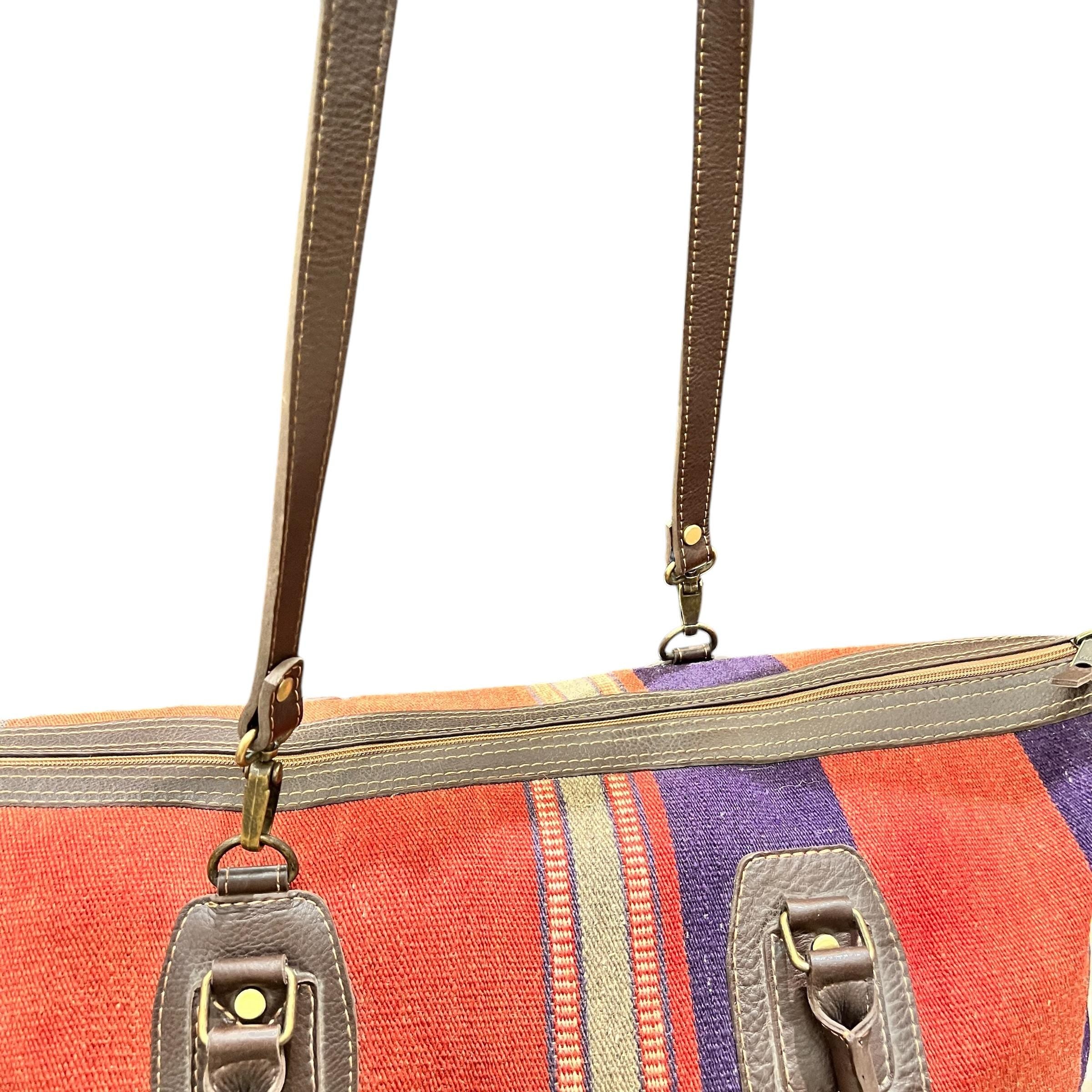 Large Kilim Travel Bag