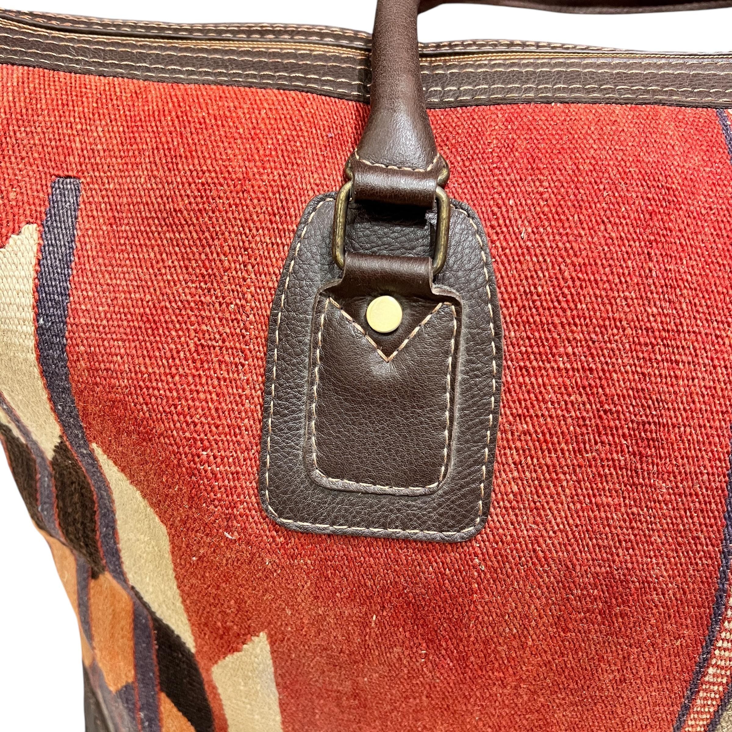 Large Kilim Travel Bag