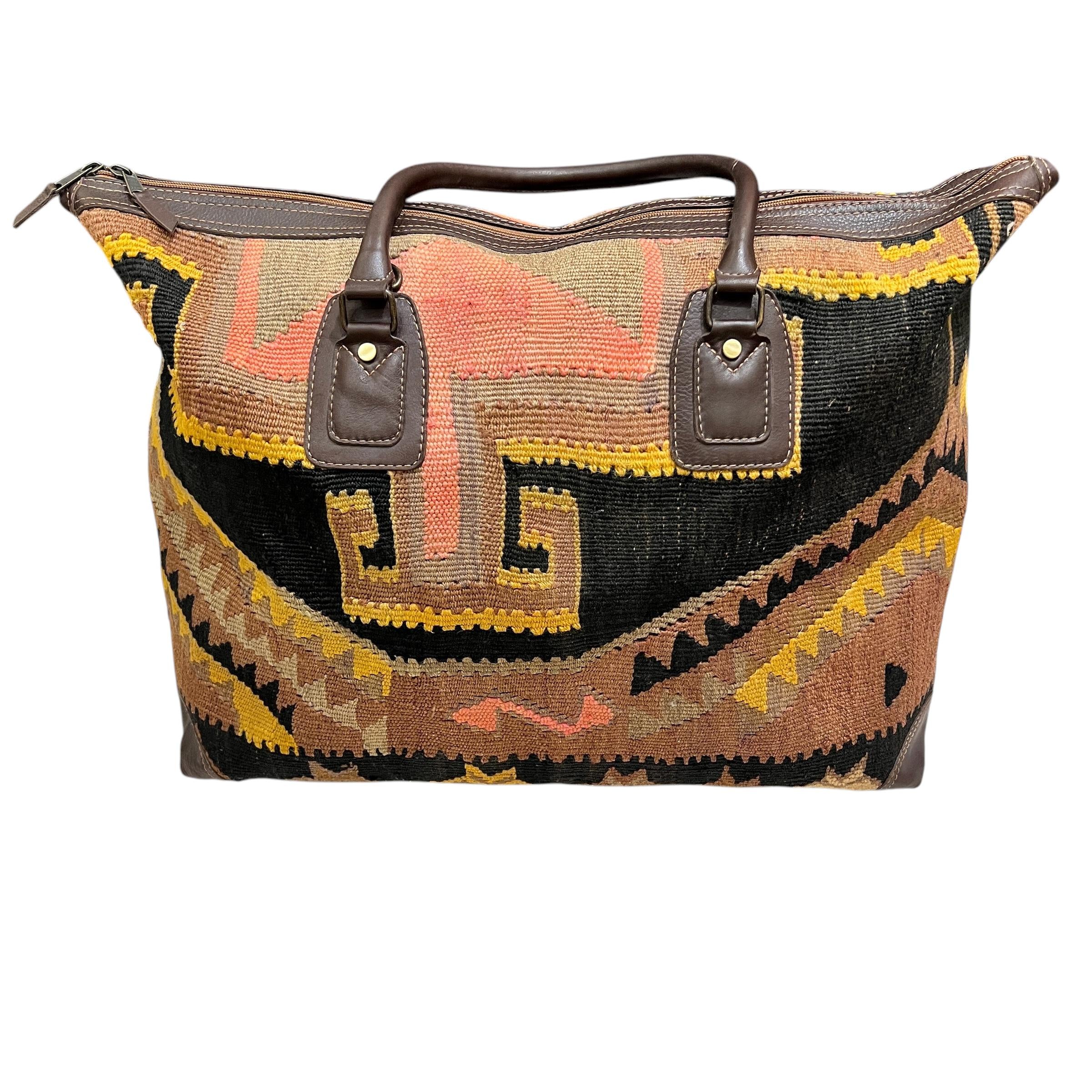 Large Kilim Traver Bag