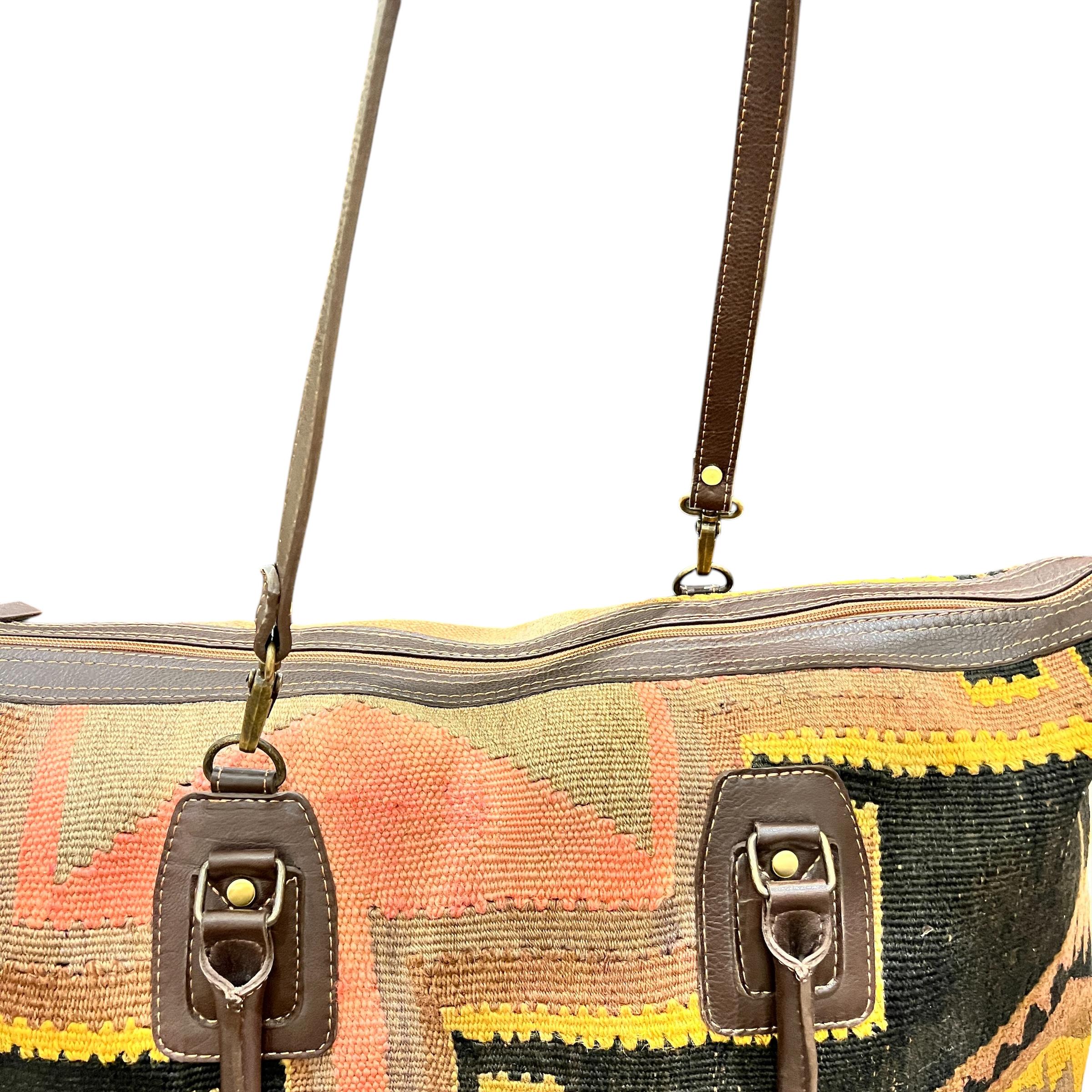 Large Kilim Traver Bag