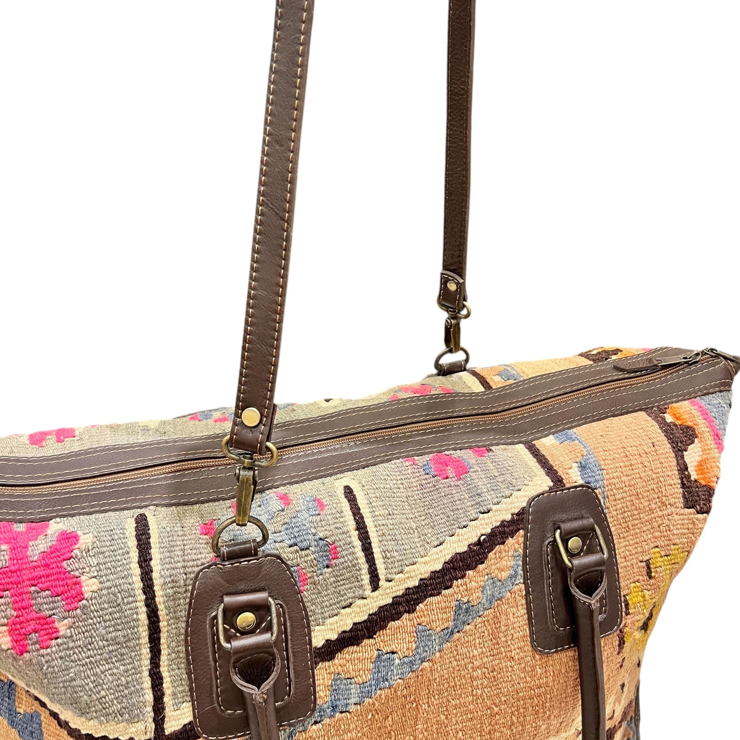Large Kilim Travel Bag