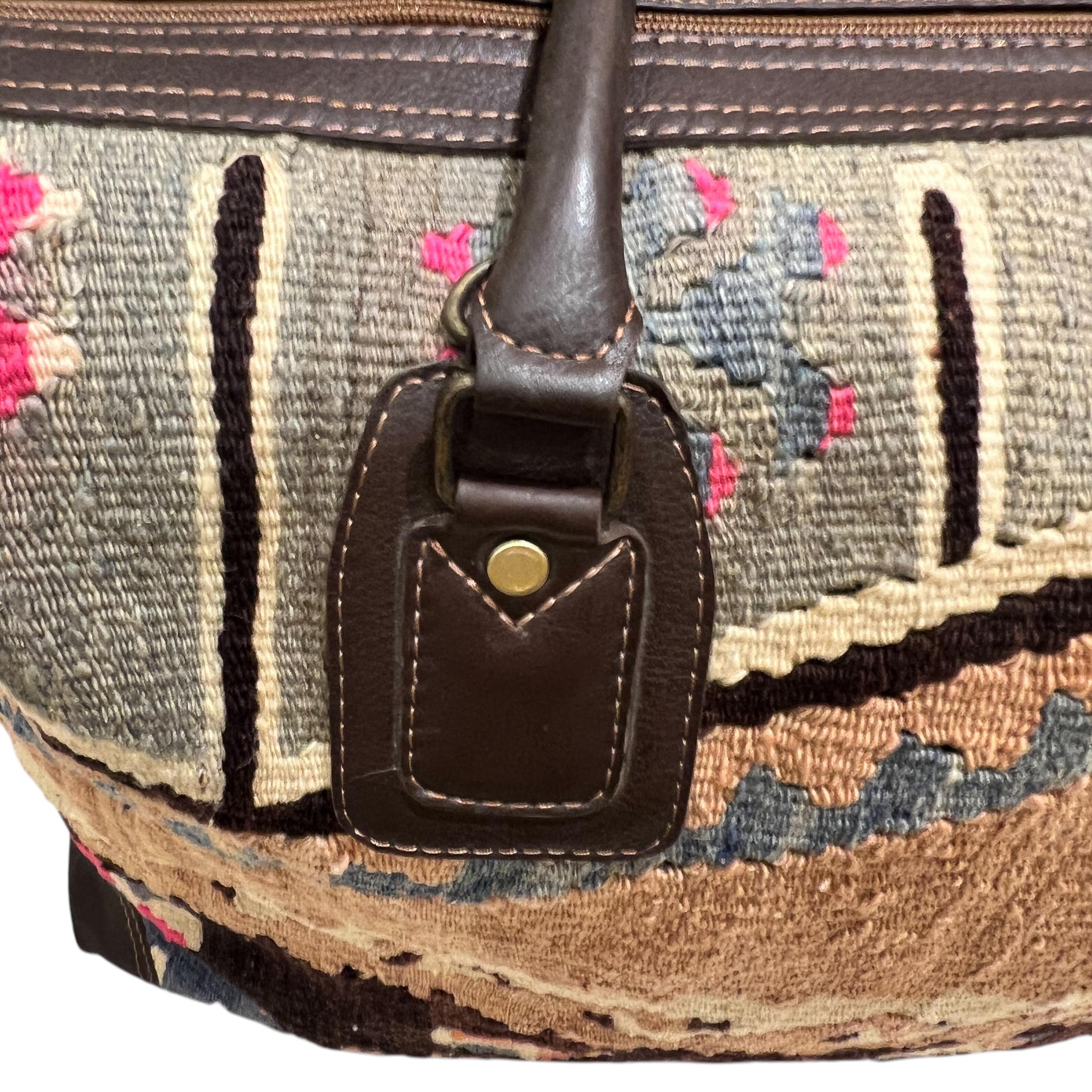Large Kilim Travel Bag