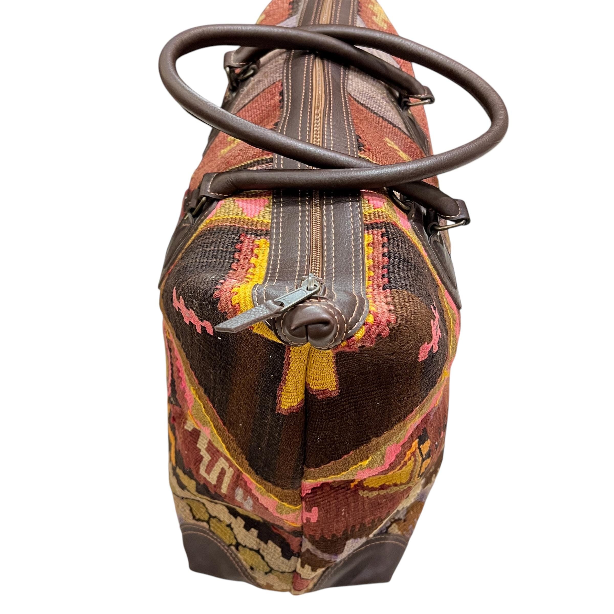 Large Kilim Travel Bag