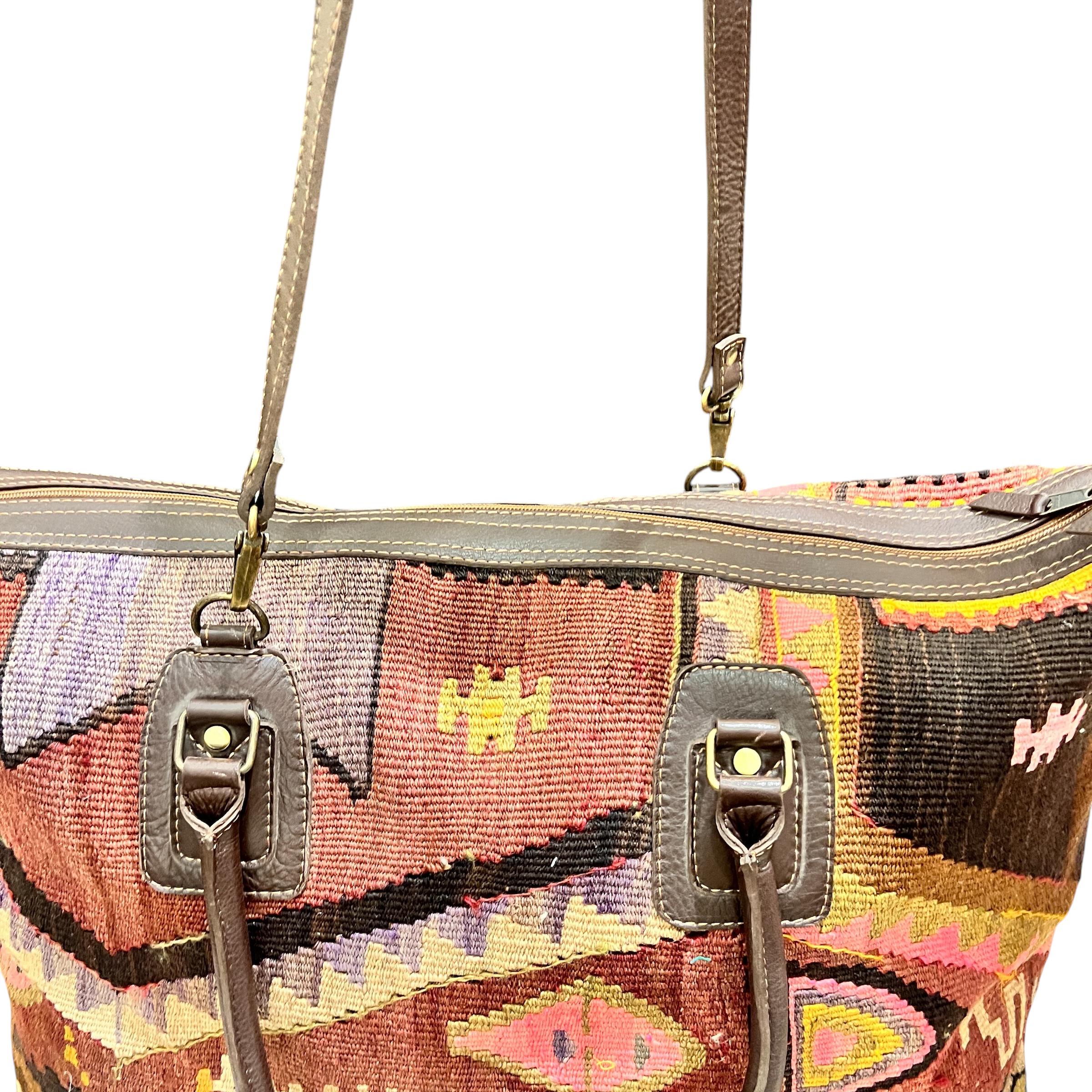 Large Kilim Travel Bag