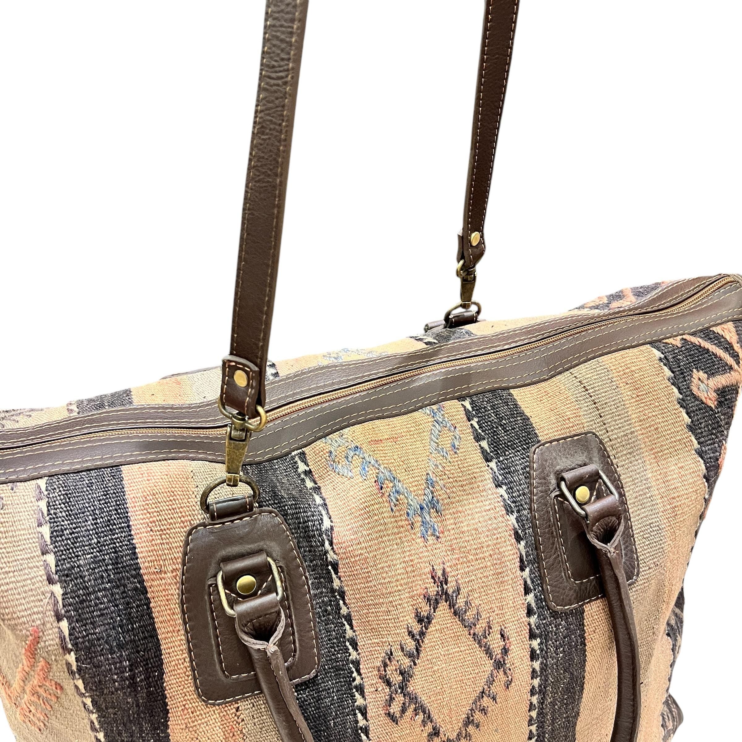 Large Kilim Travel Bag