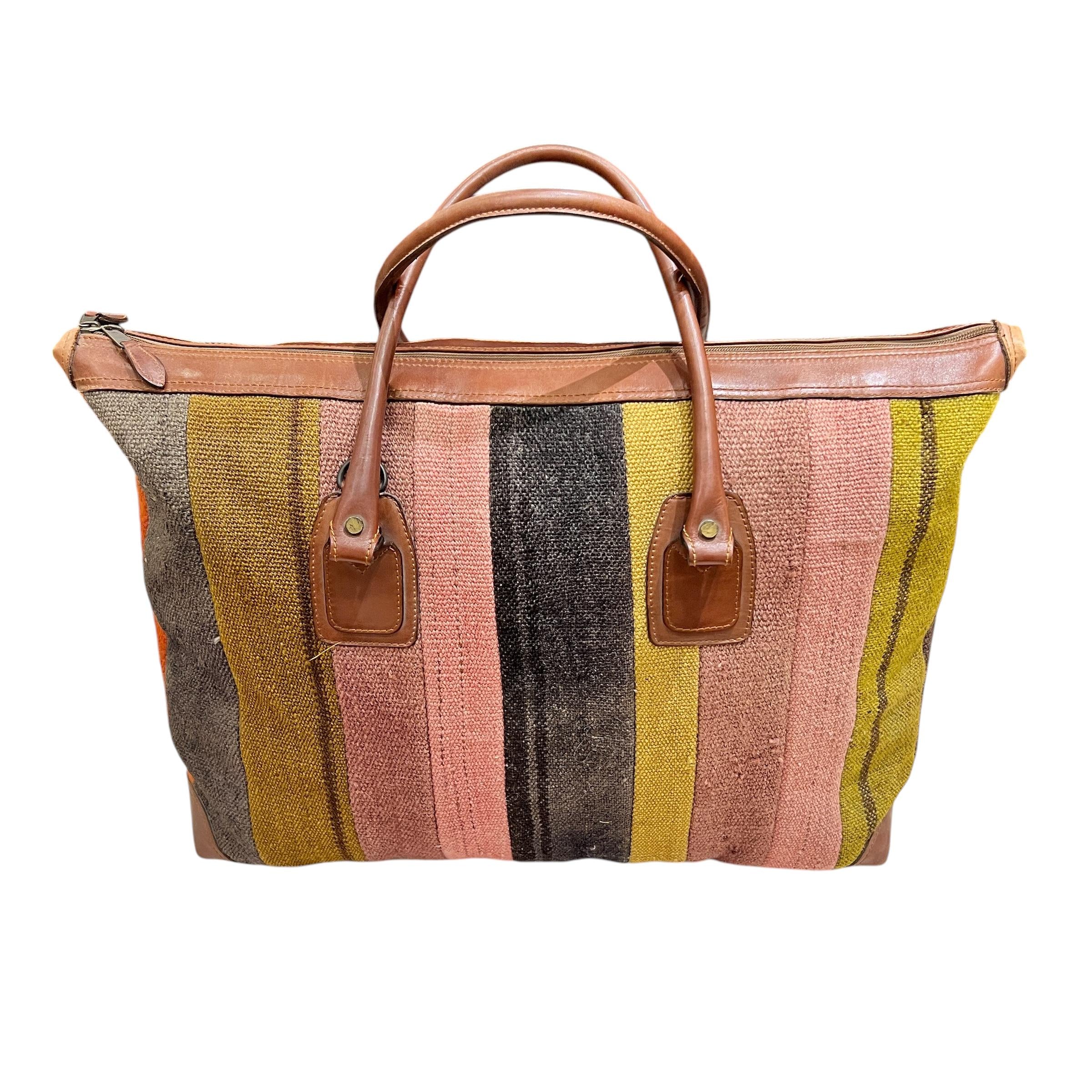 Large Kilim Travel Bag