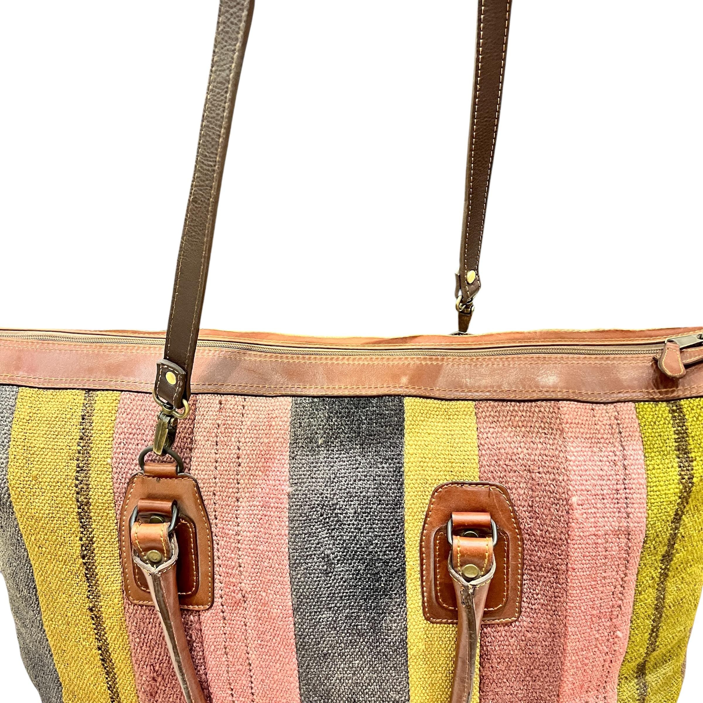 Large Kilim Travel Bag