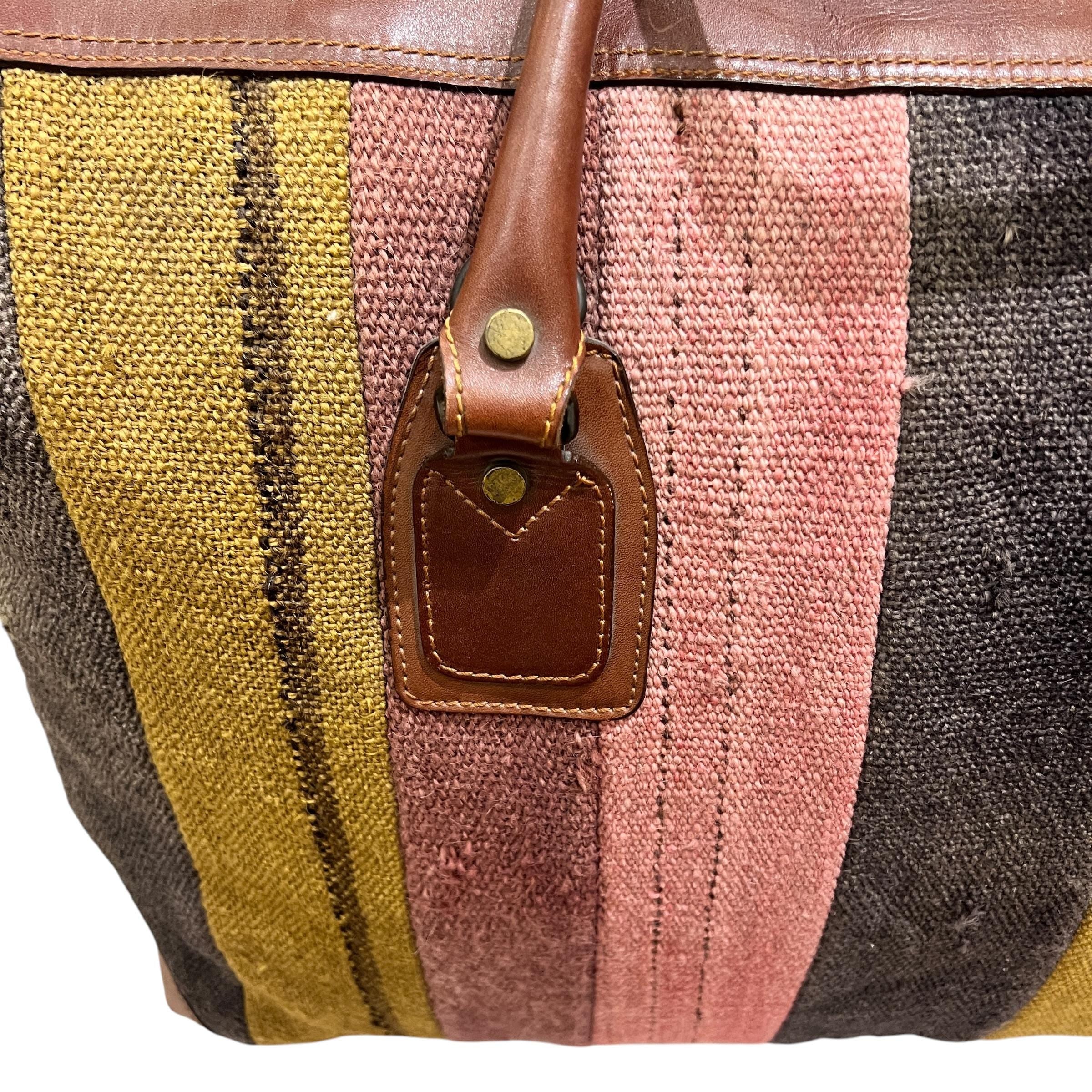 Large Kilim Travel Bag
