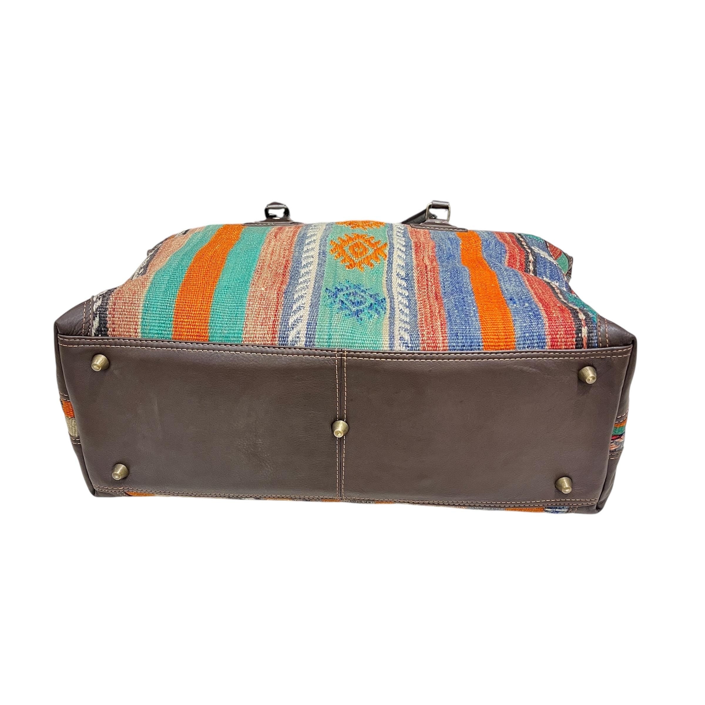Large Kilim Travel Bag