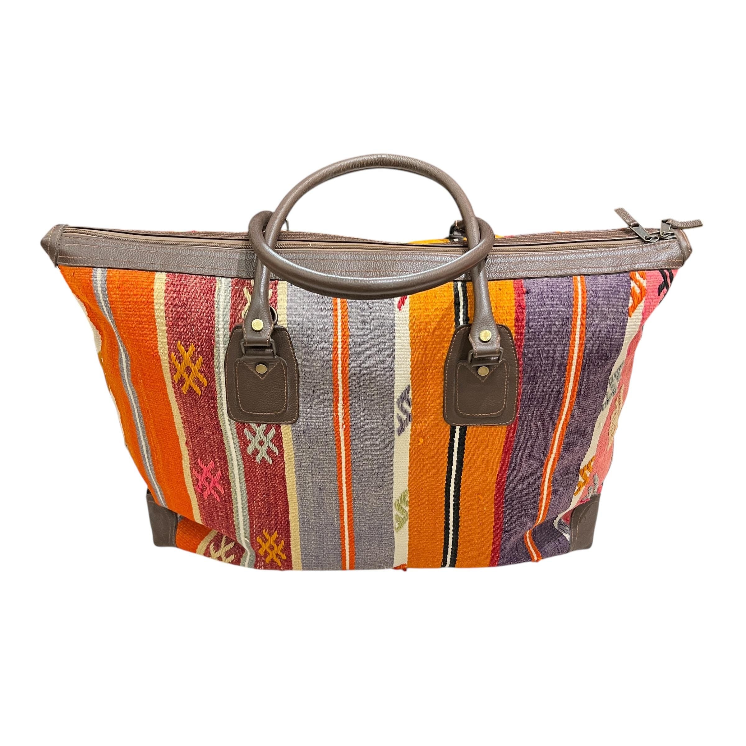 Large Kilim Travel Bag