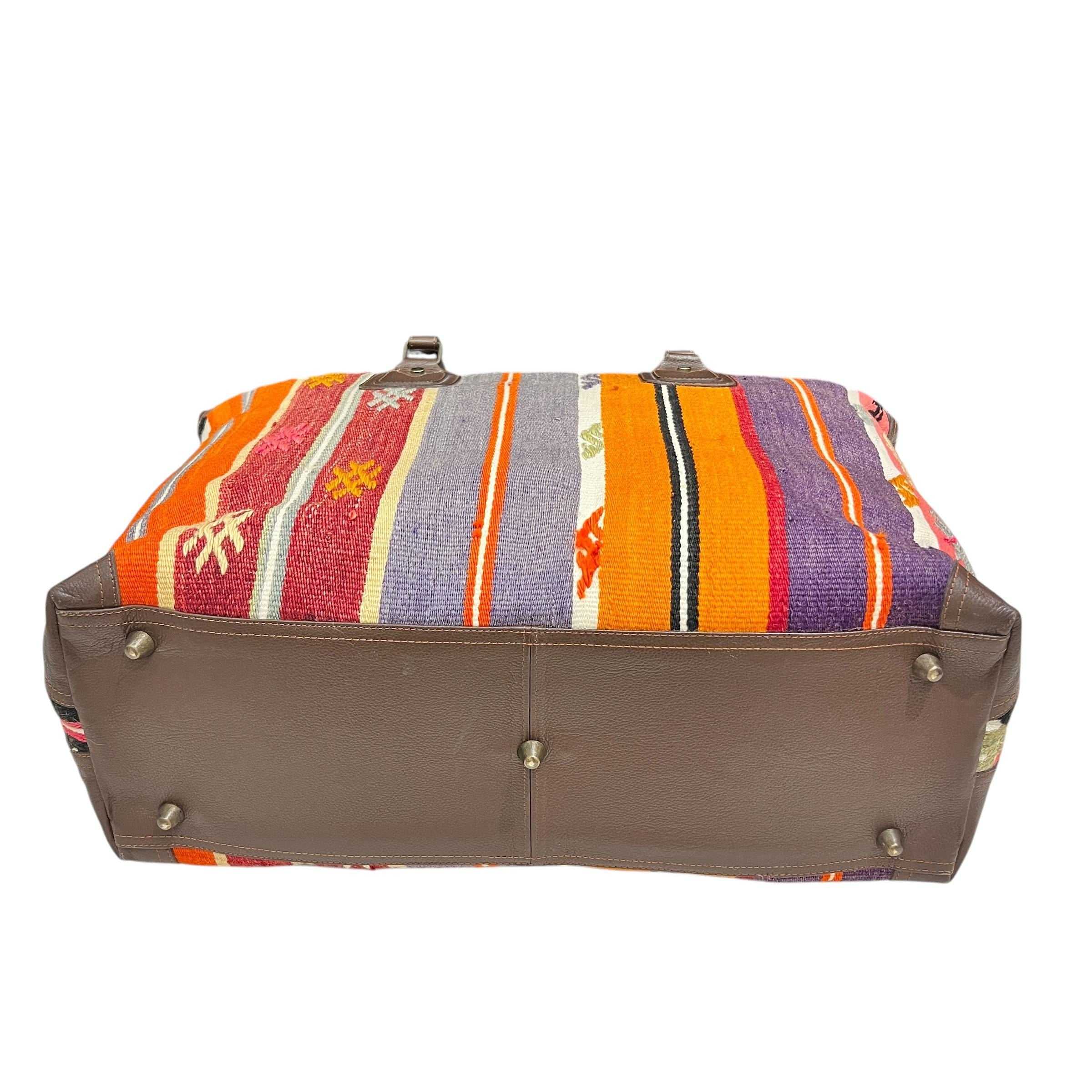 Large Kilim Travel Bag