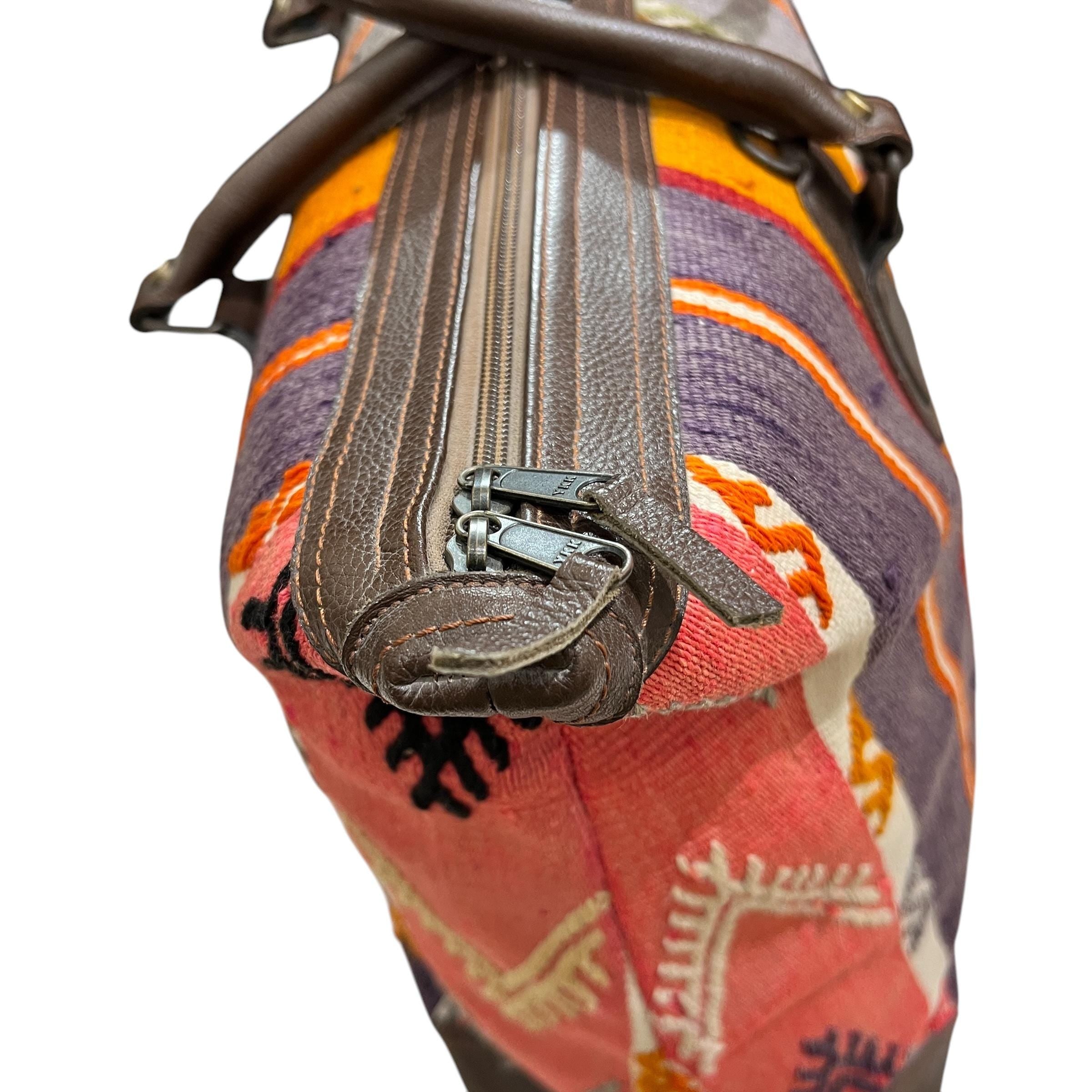 Large Kilim Travel Bag