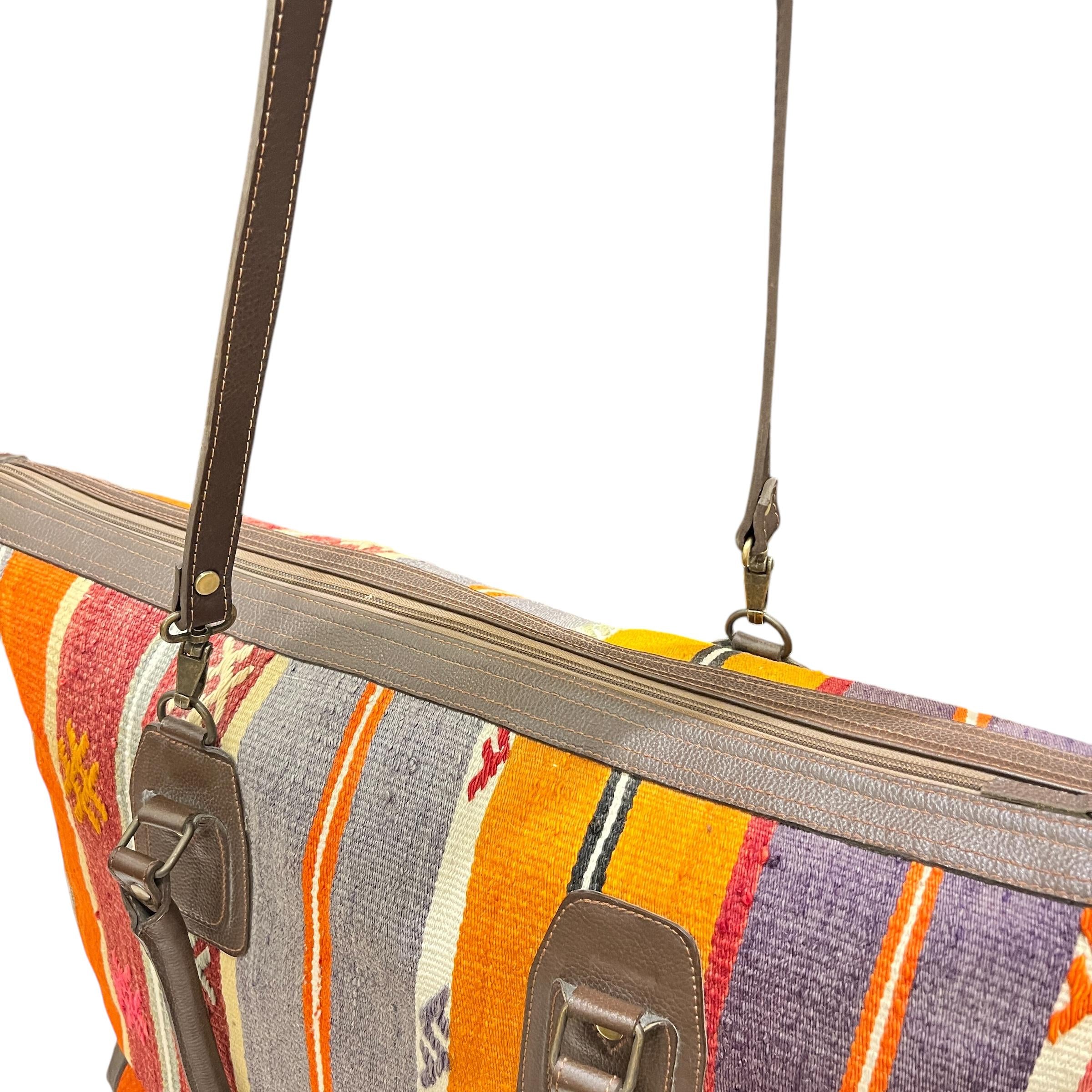 Large Kilim Travel Bag
