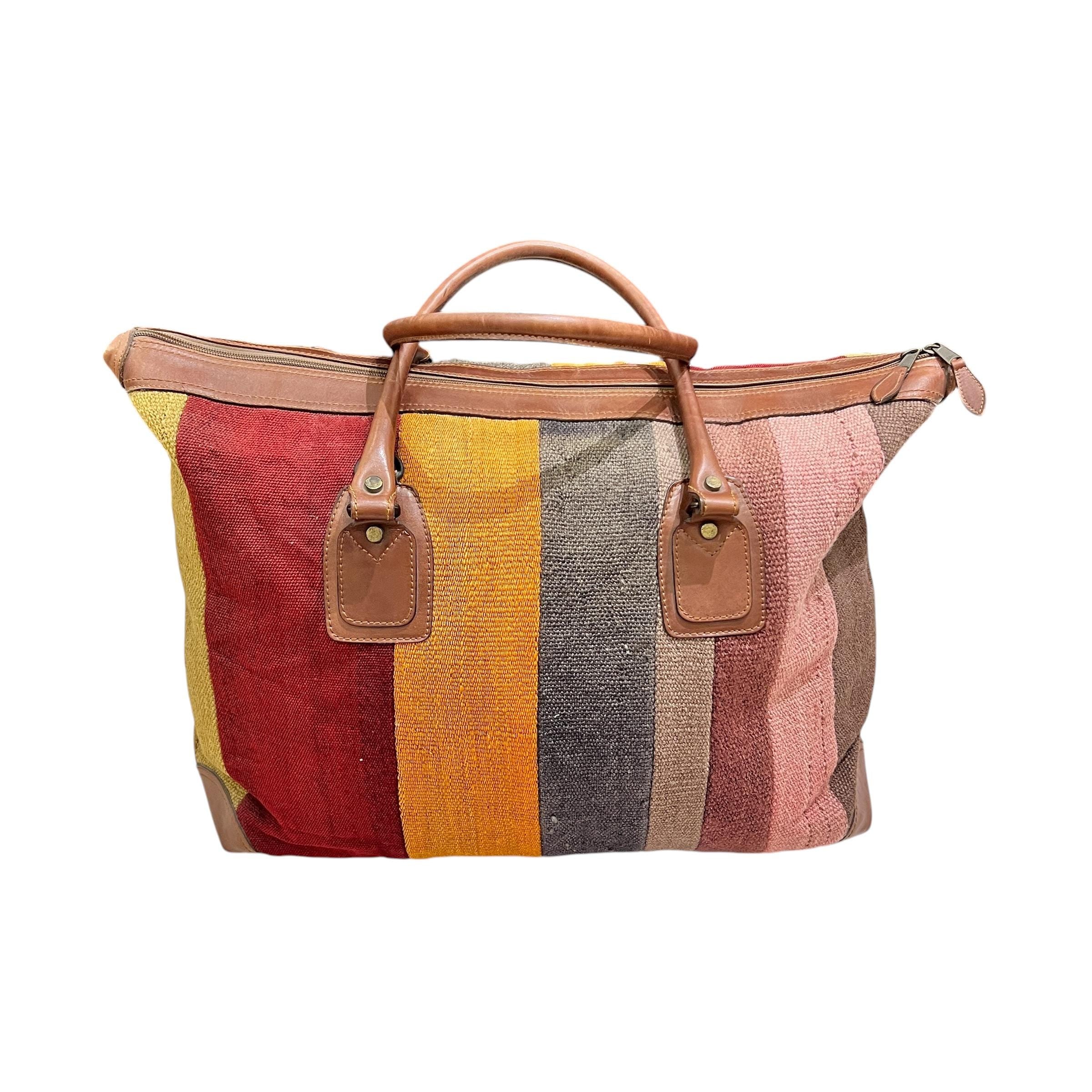 Large Kilim Travel Bag