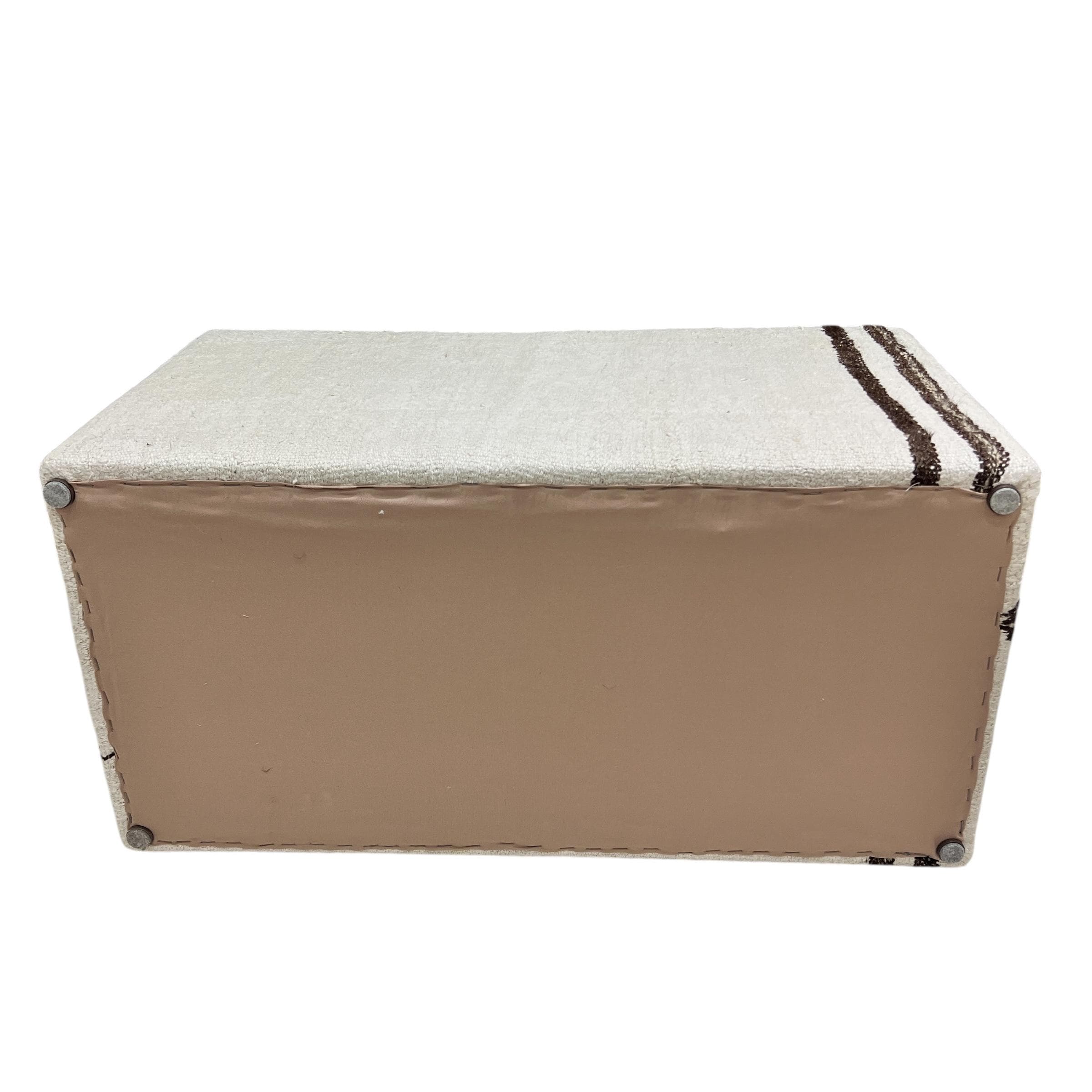 Small Ottoman Hemp Bench