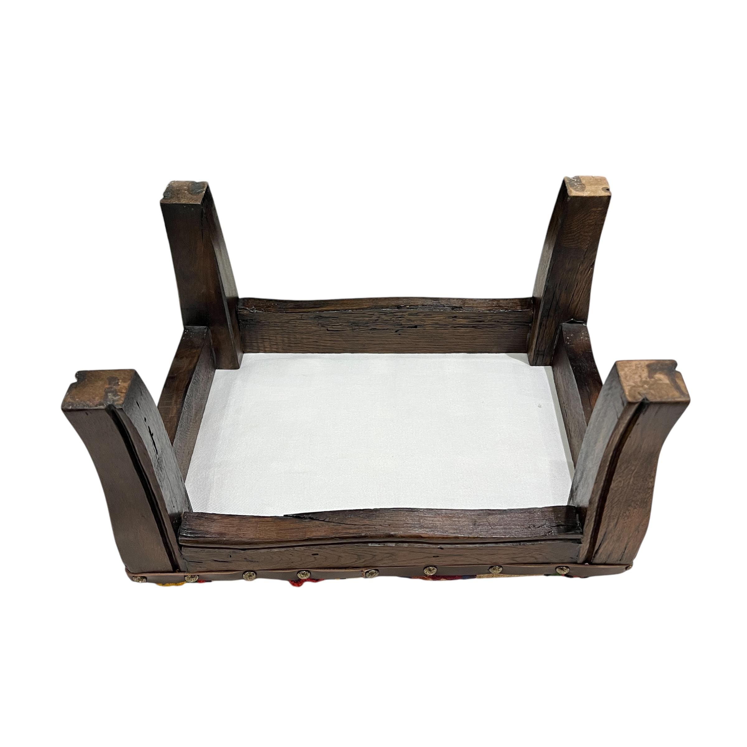 Vintage KIlim Footstool