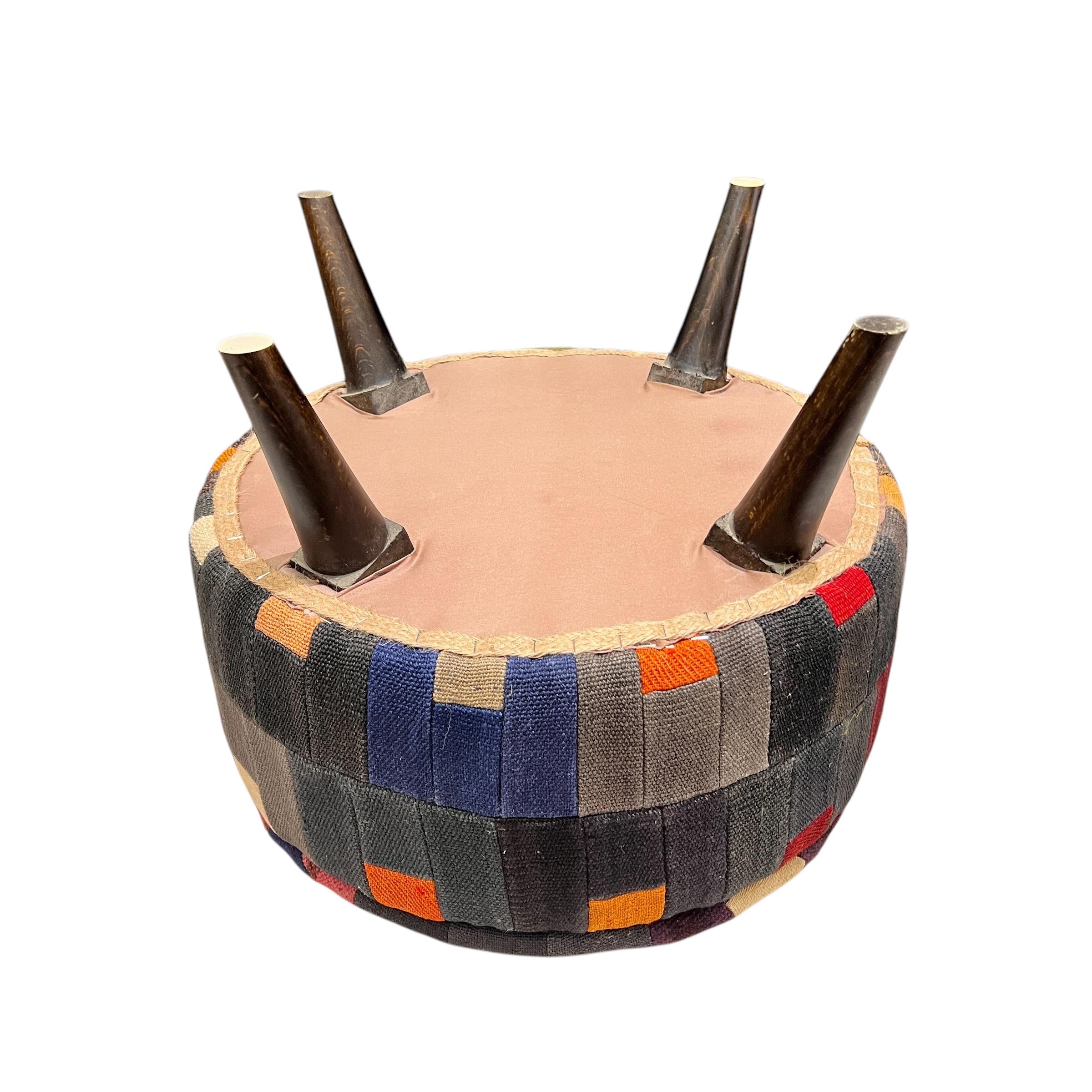 Mid-Century Modern Medium Ottoman