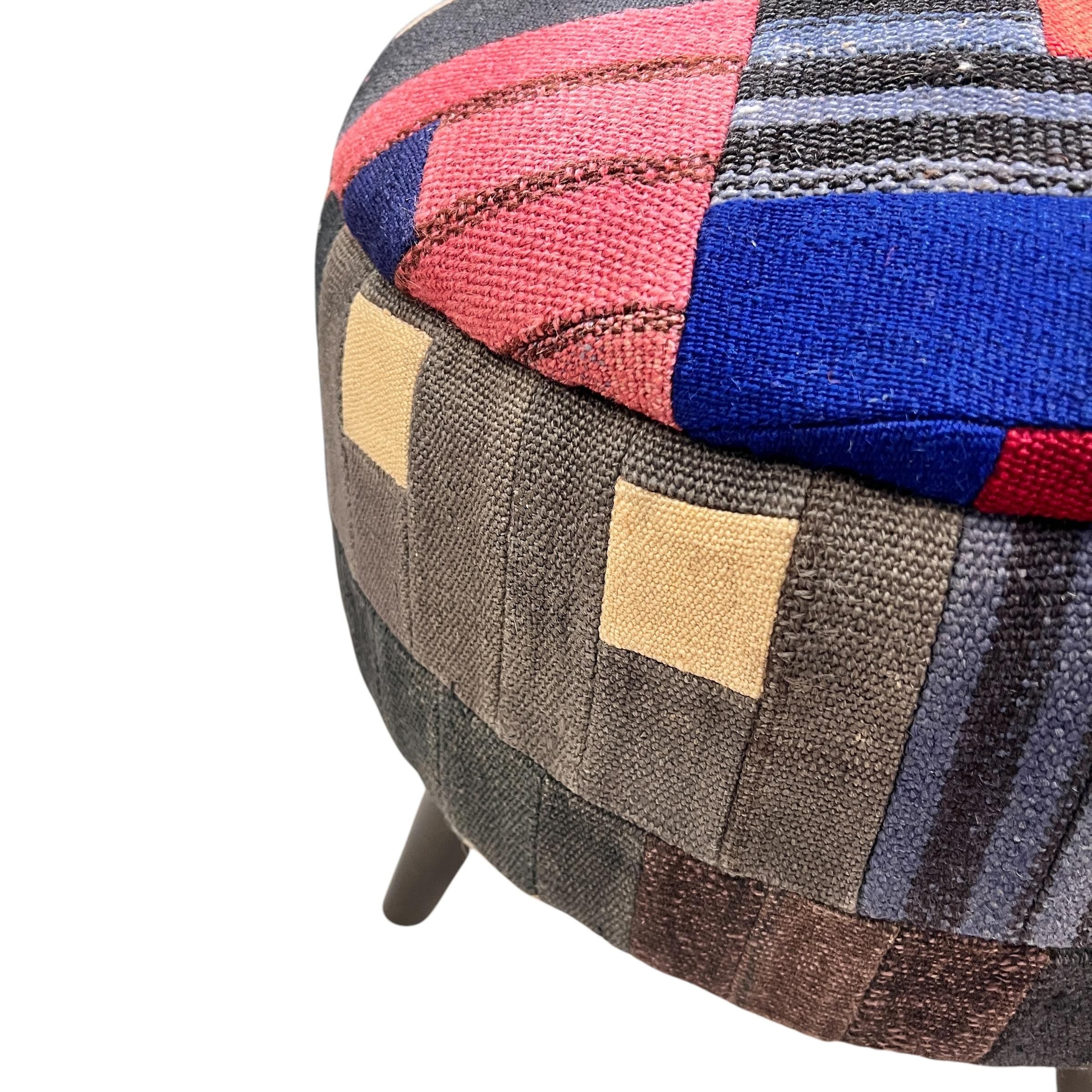 Mid-Century Modern Medium Ottoman