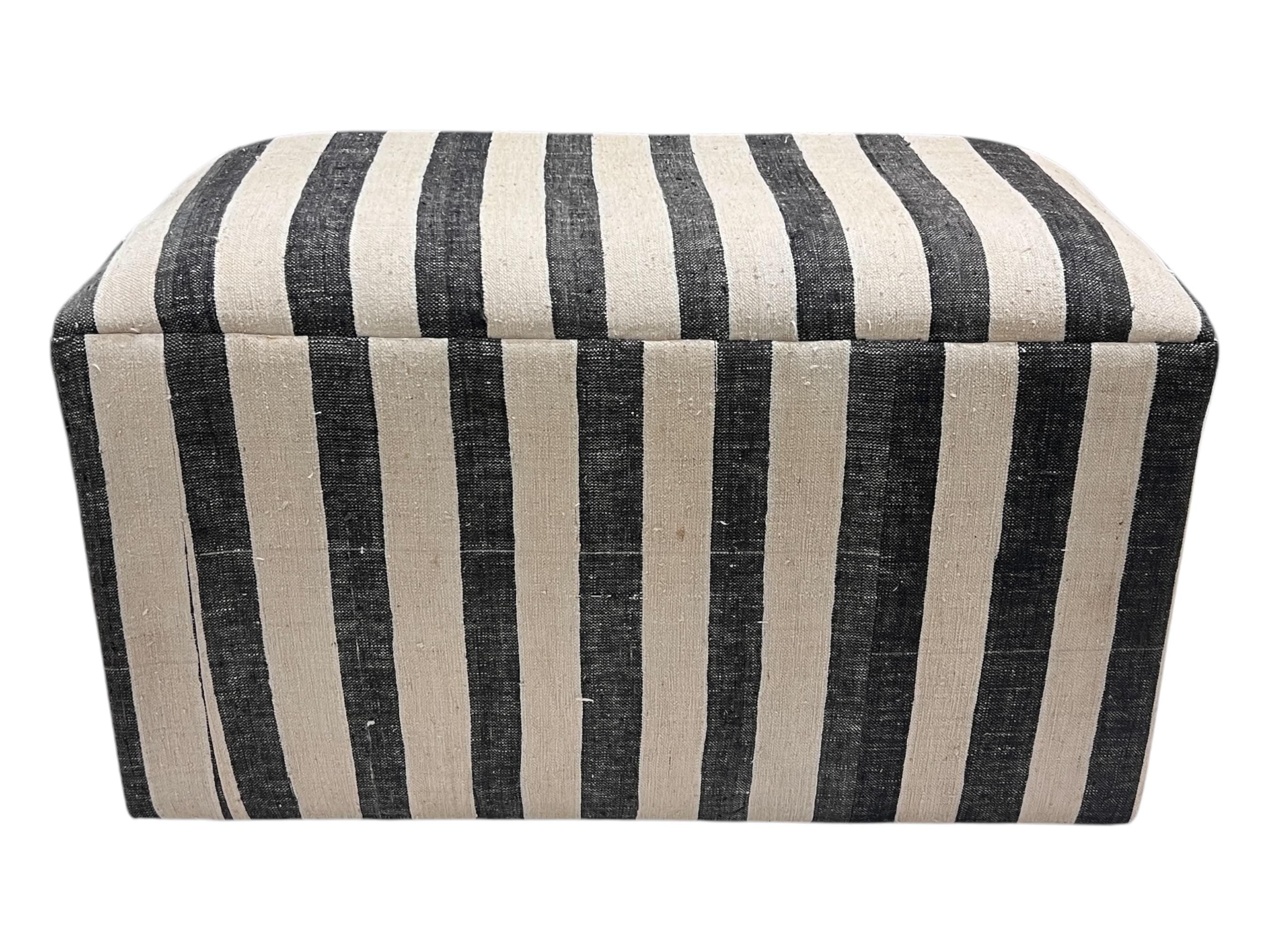 Stripe Kilim Small Bench
