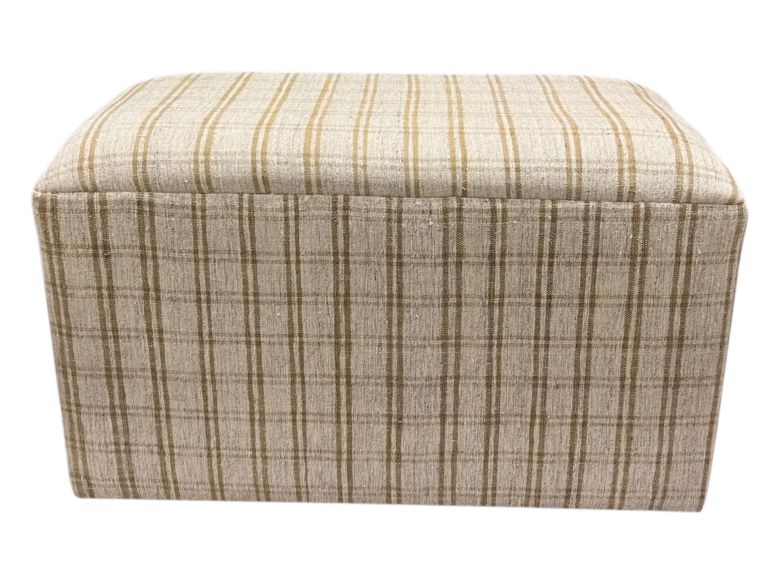 Stripe Kilim Small Bench