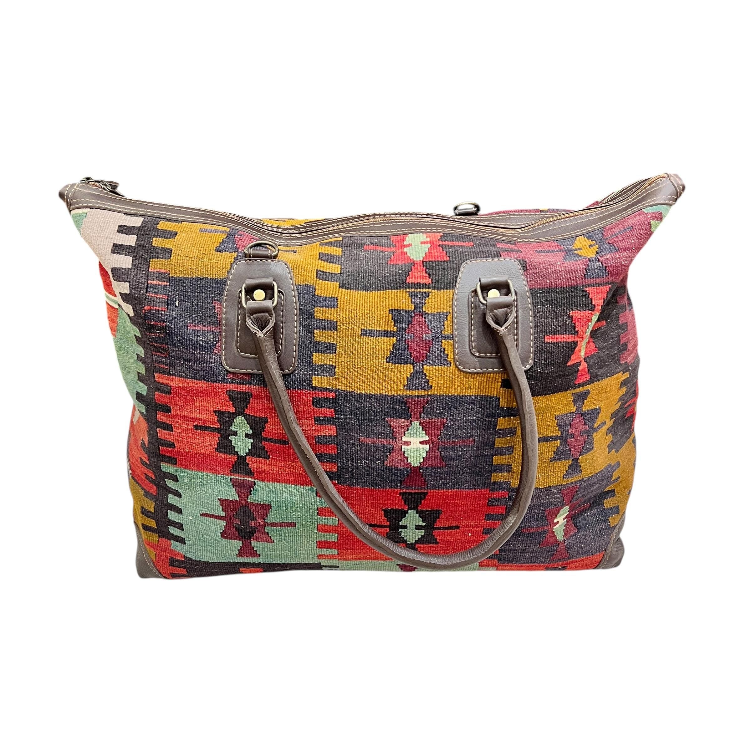 Large Kilim Travel Bag
