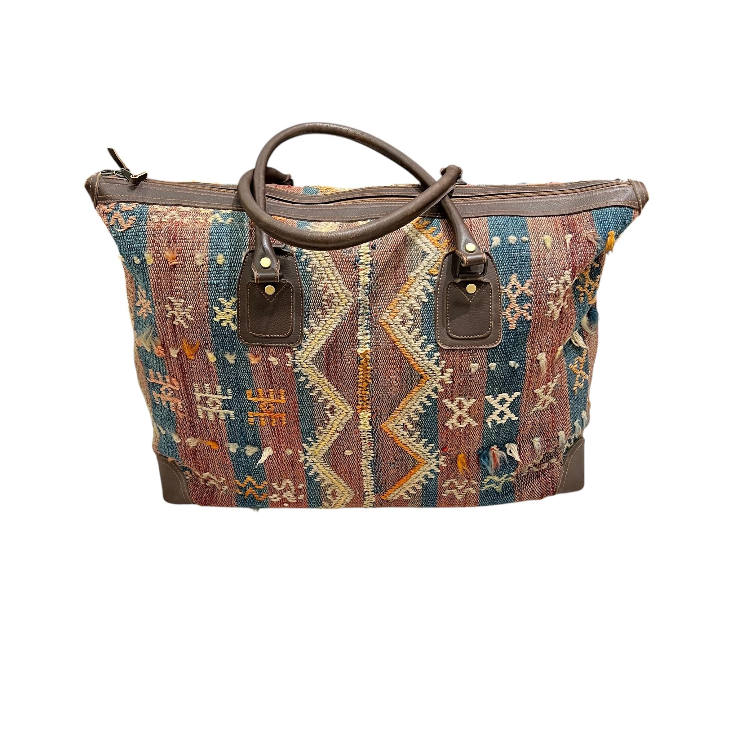 Large Kilim Travel Bag