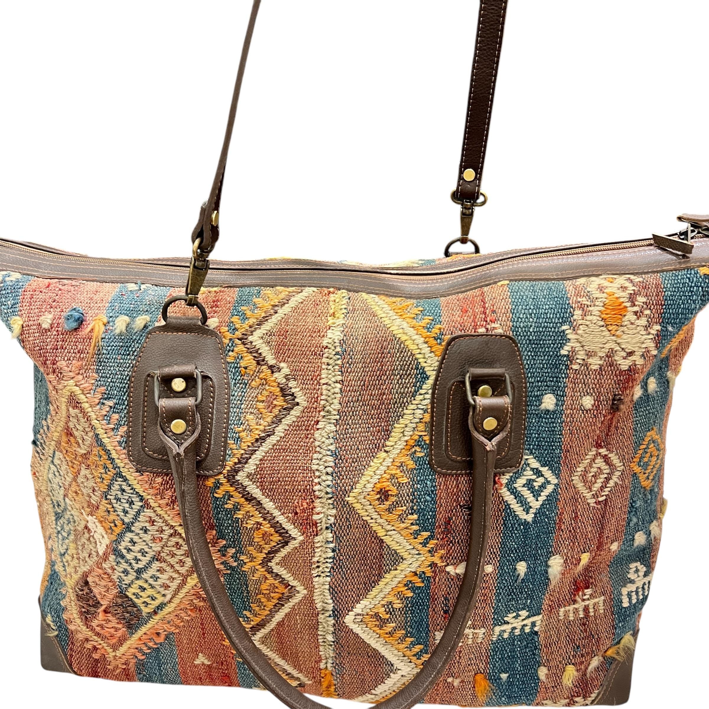 Large Kilim Travel Bag