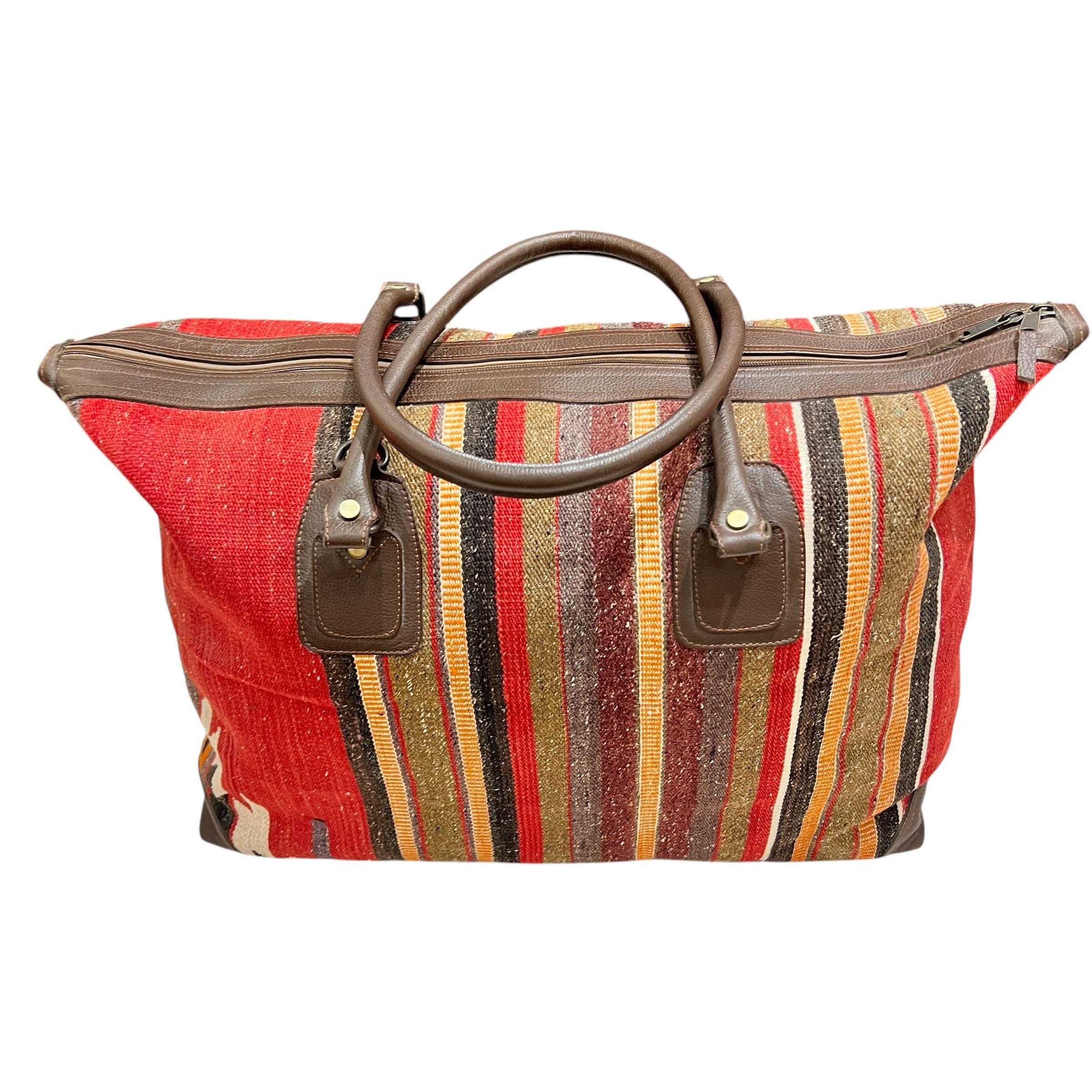 Large Kilim Travel Bag