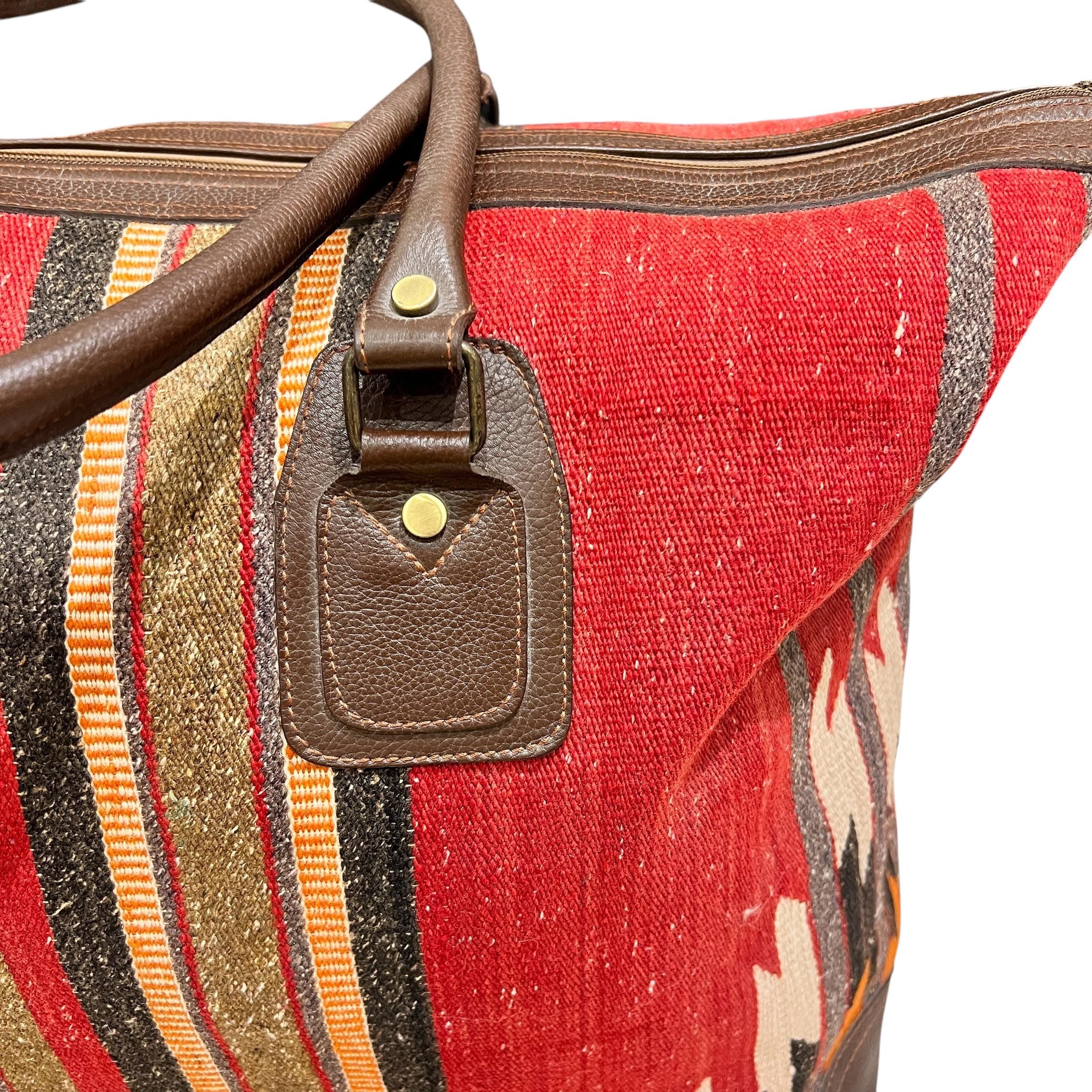 Large Kilim Travel Bag