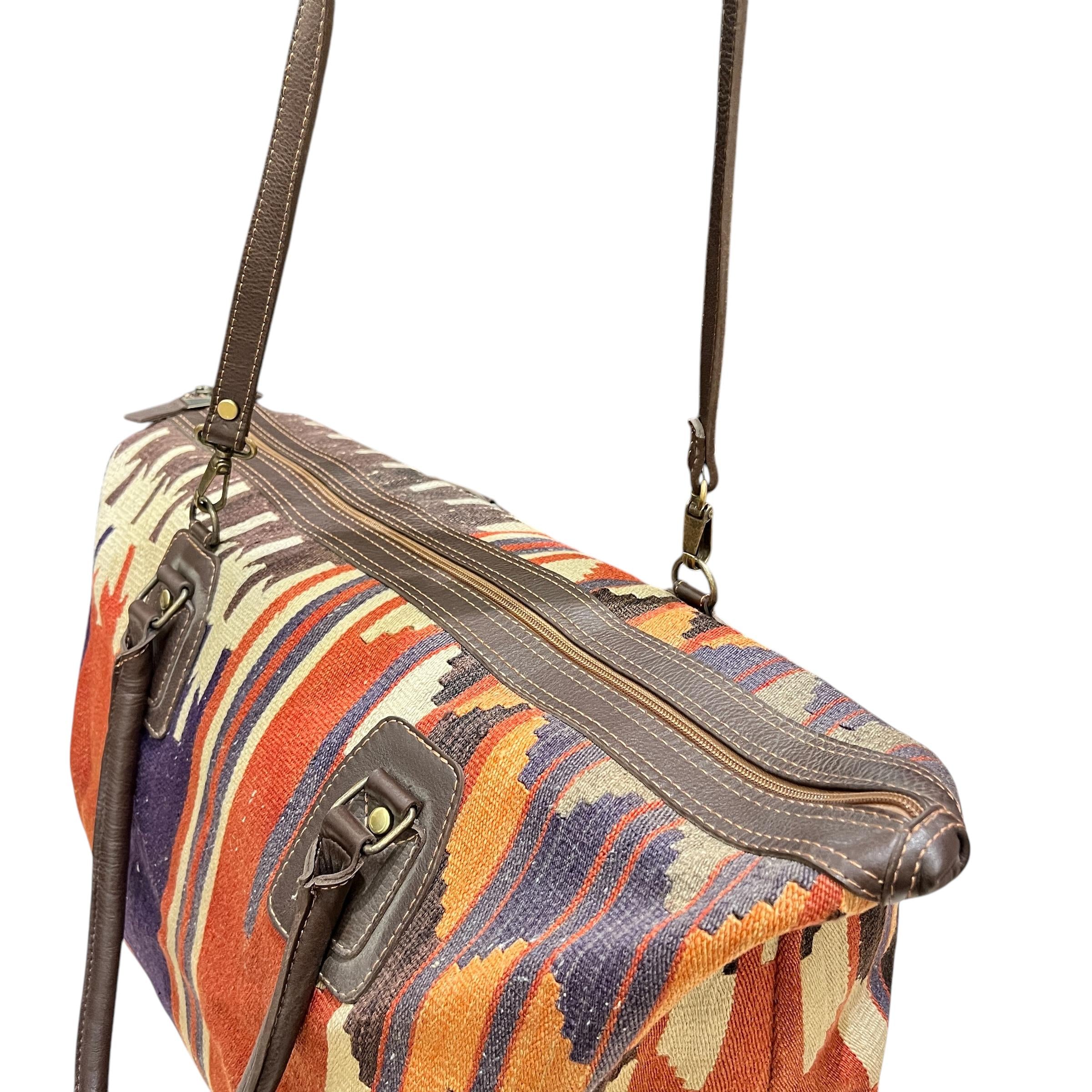Large Kilim Travel Bag